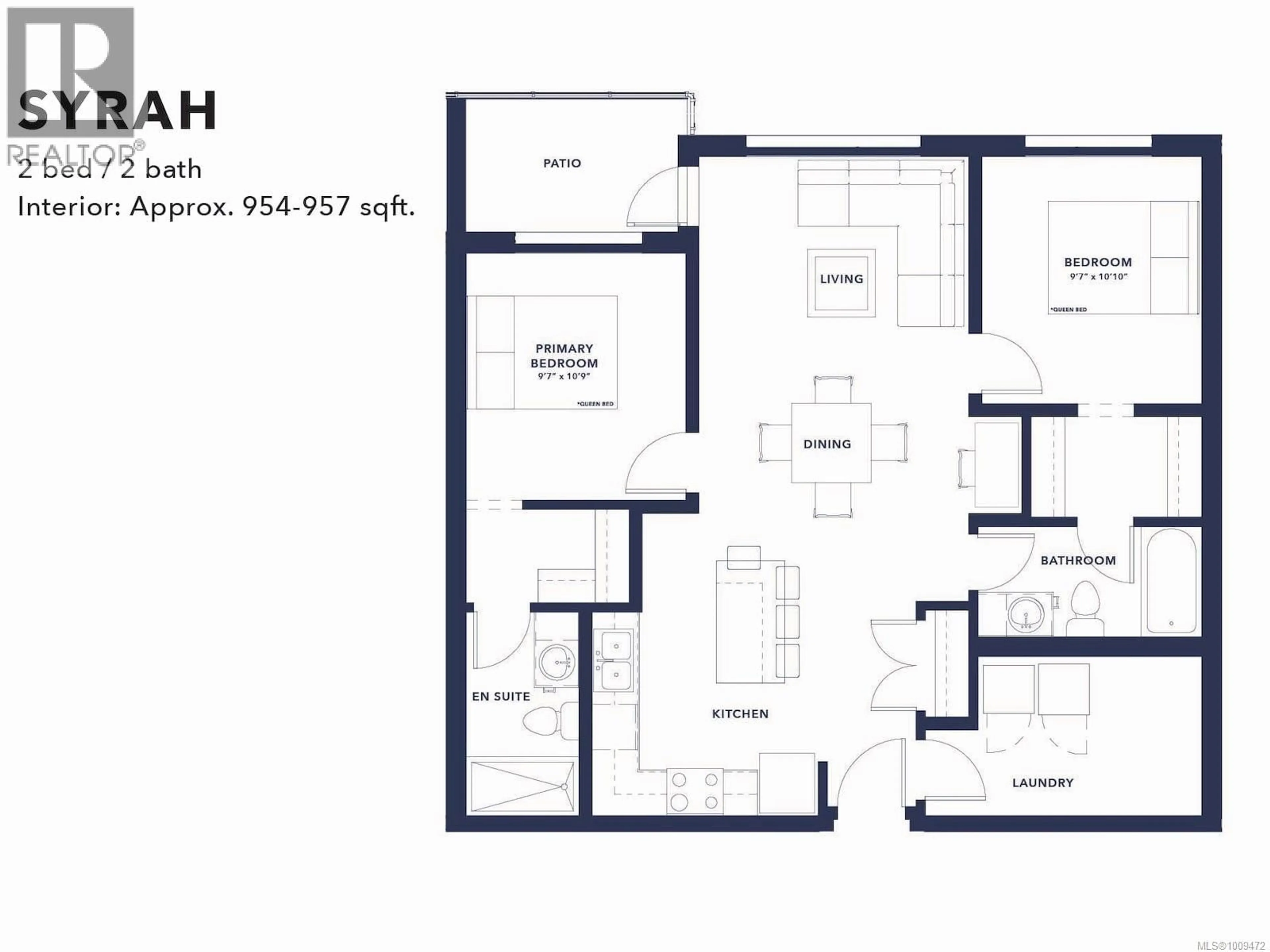 Floor plan for 611 - 2390 CITY GATE BOULEVARD, Langford British Columbia V9B7A6