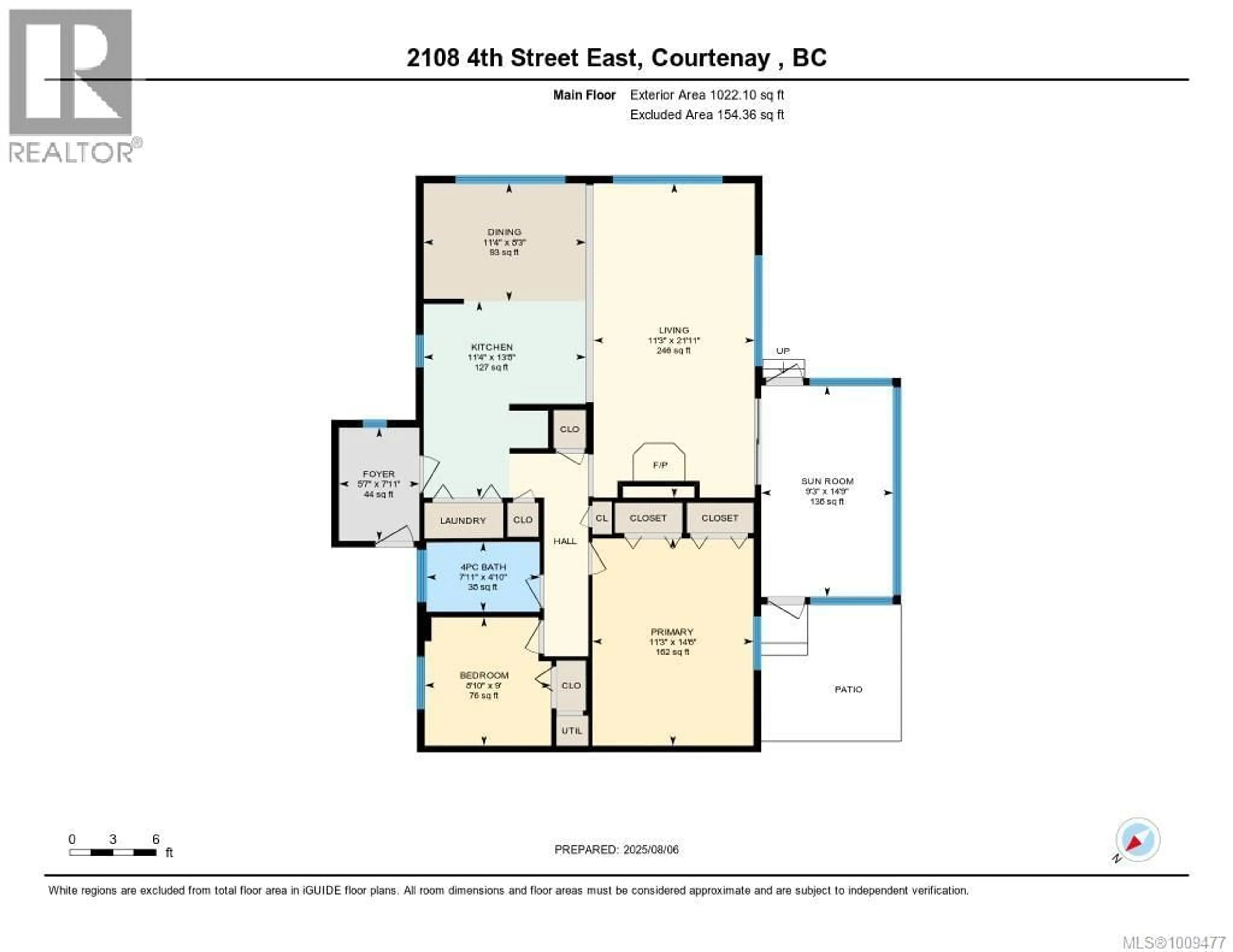 Floor plan for 2108 4TH STREET EAST, Courtenay British Columbia V9N6V8