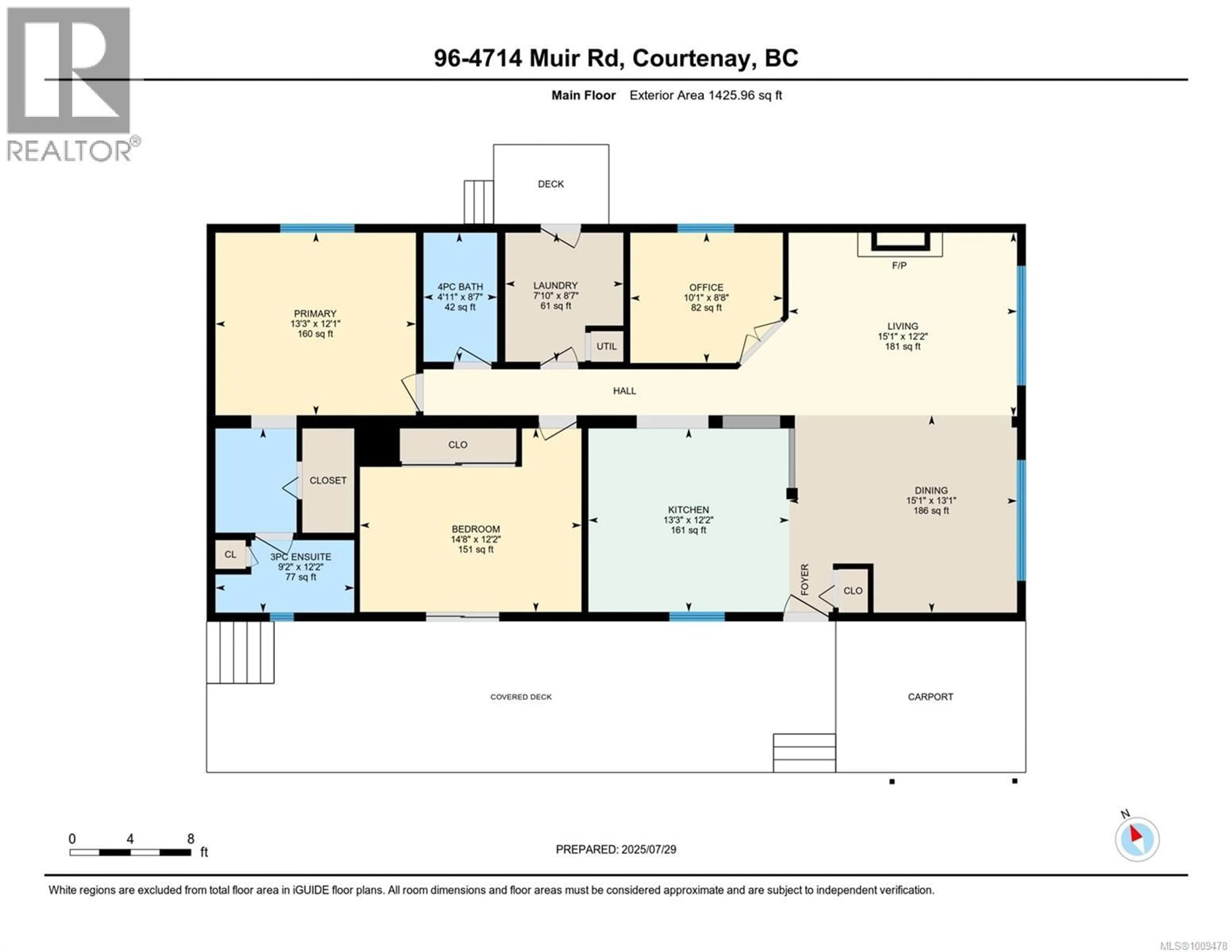 Floor plan for 96 - 4714 MUIR ROAD, Courtenay British Columbia V9N8Z6