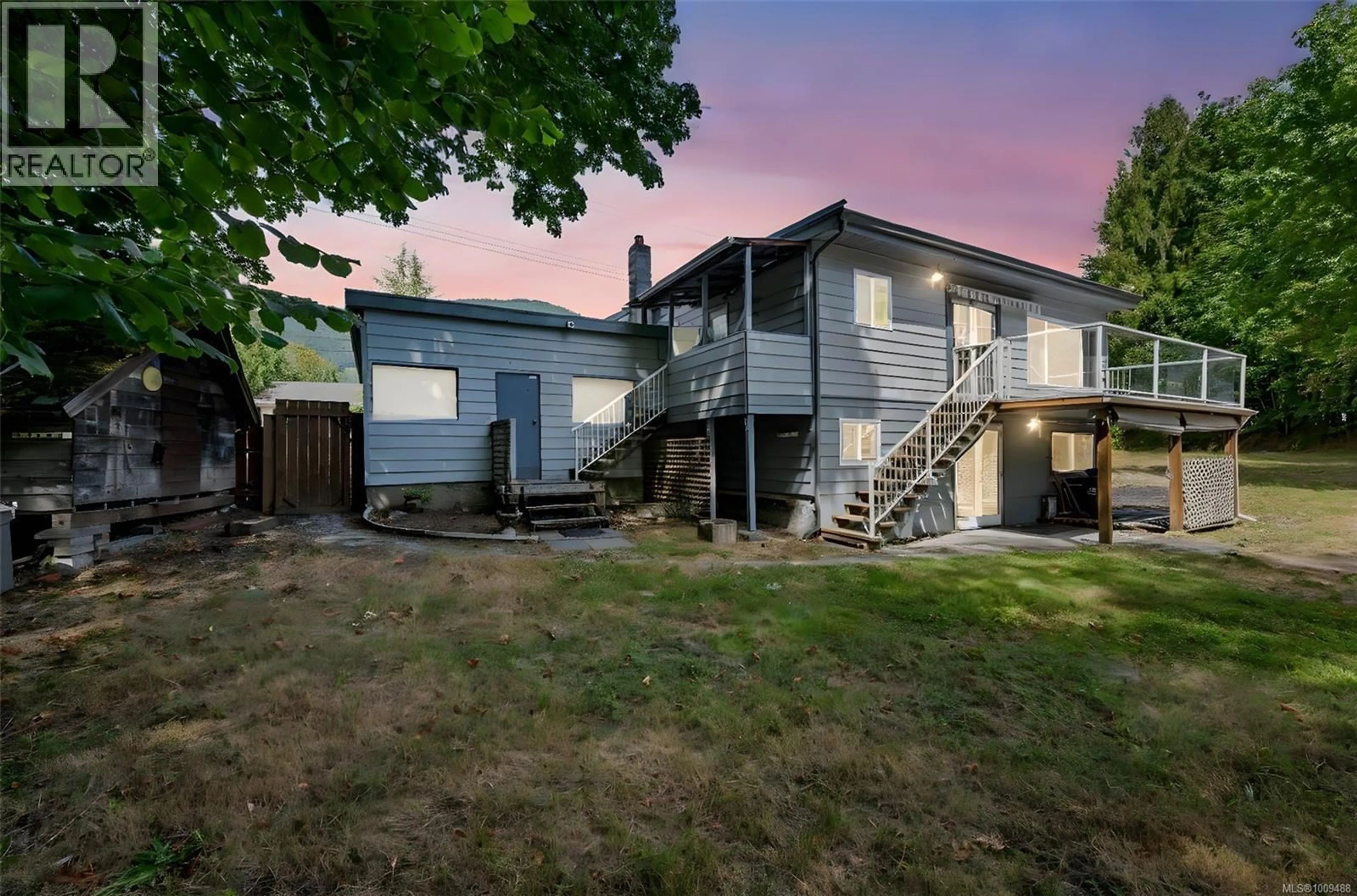 A pic from outside/outdoor area/front of a property/back of a property/a pic from drone, street for 160 COWICHAN LAKE ROAD, Lake Cowichan British Columbia V0R2G0