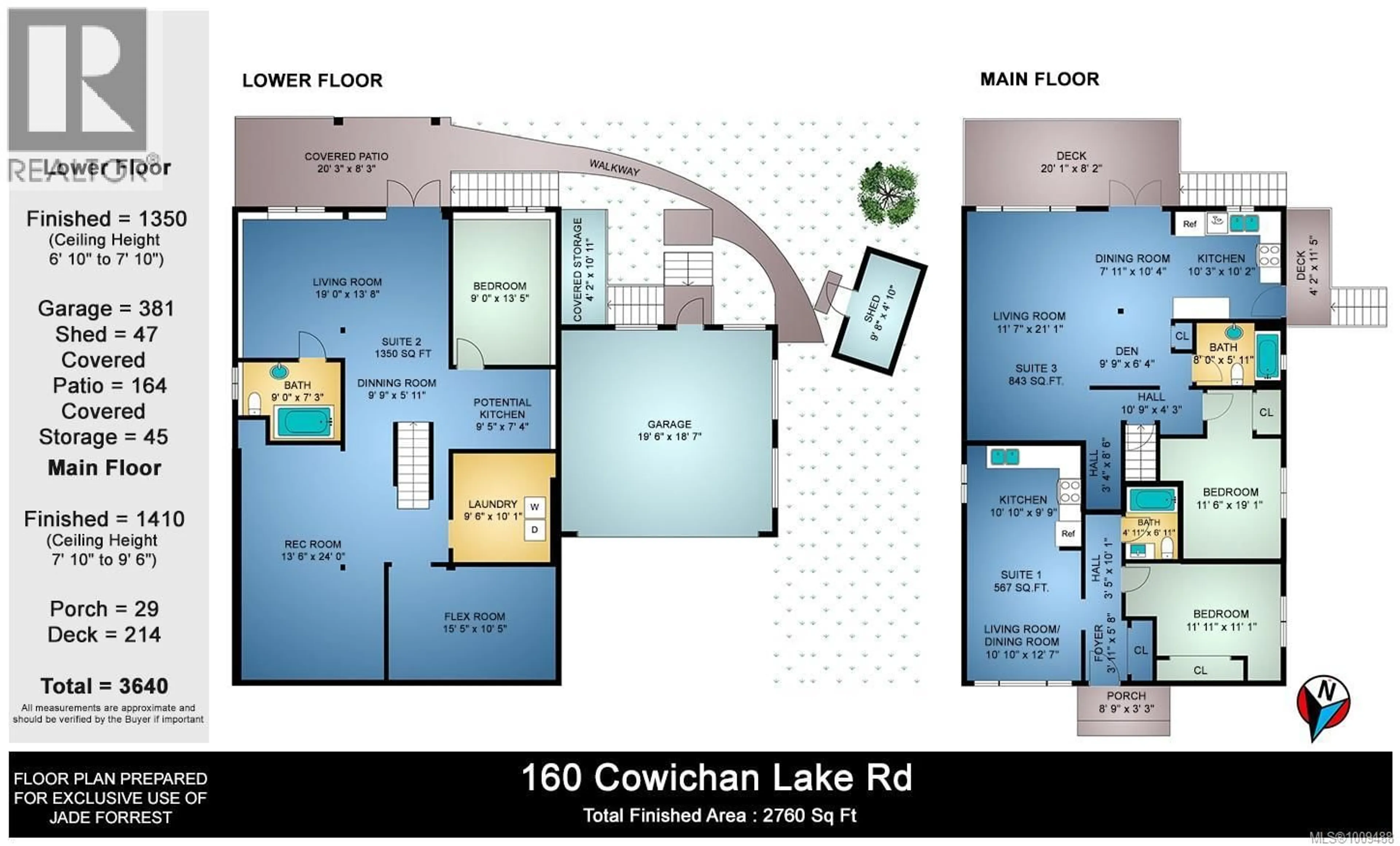 Floor plan for 160 COWICHAN LAKE ROAD, Lake Cowichan British Columbia V0R2G0