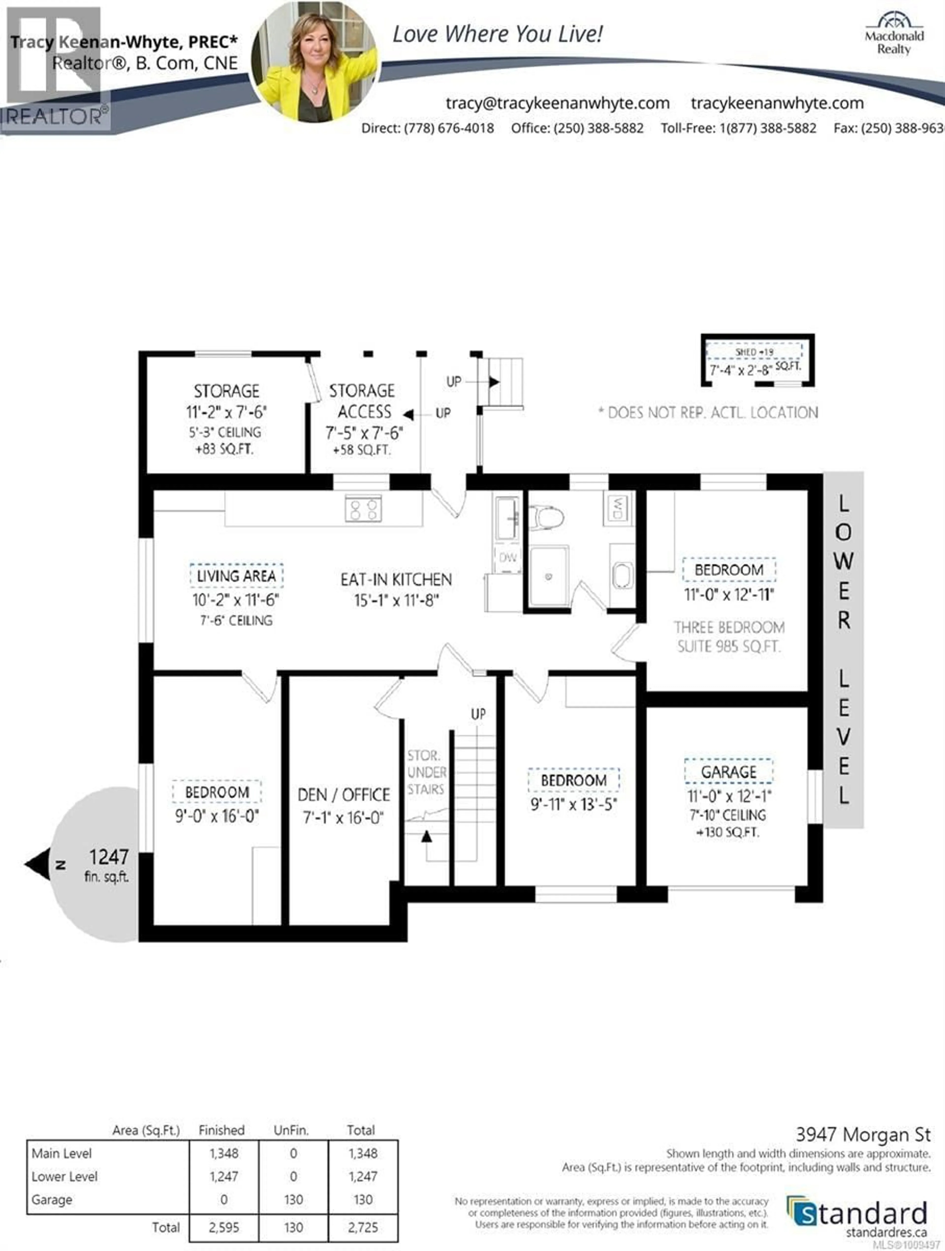 Floor plan for 3947 MORGAN STREET, Saanich British Columbia V8X1Z9
