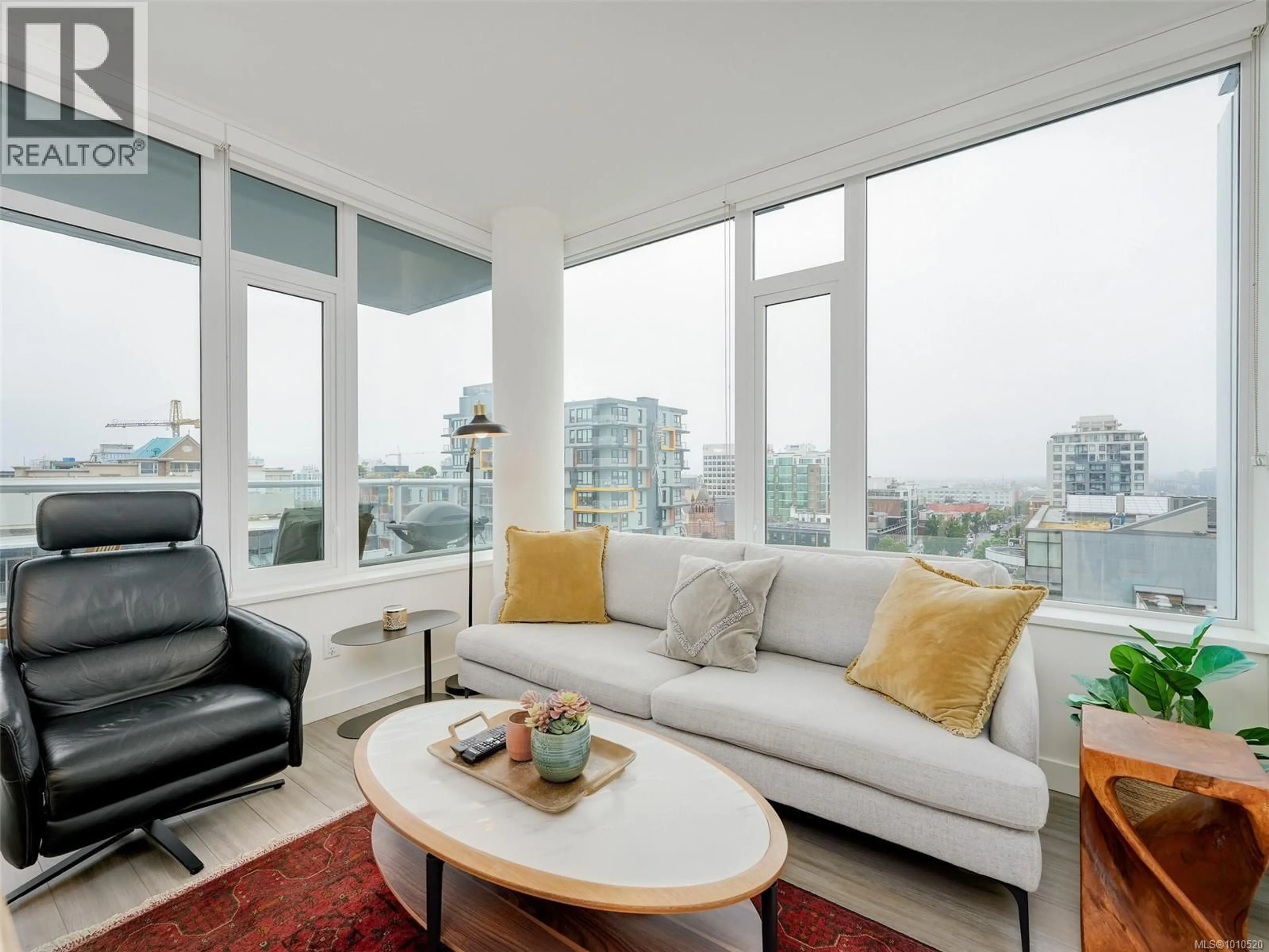 Living room with furniture, unknown for 1202 - 848 YATES STREET, Victoria British Columbia V8W0G2
