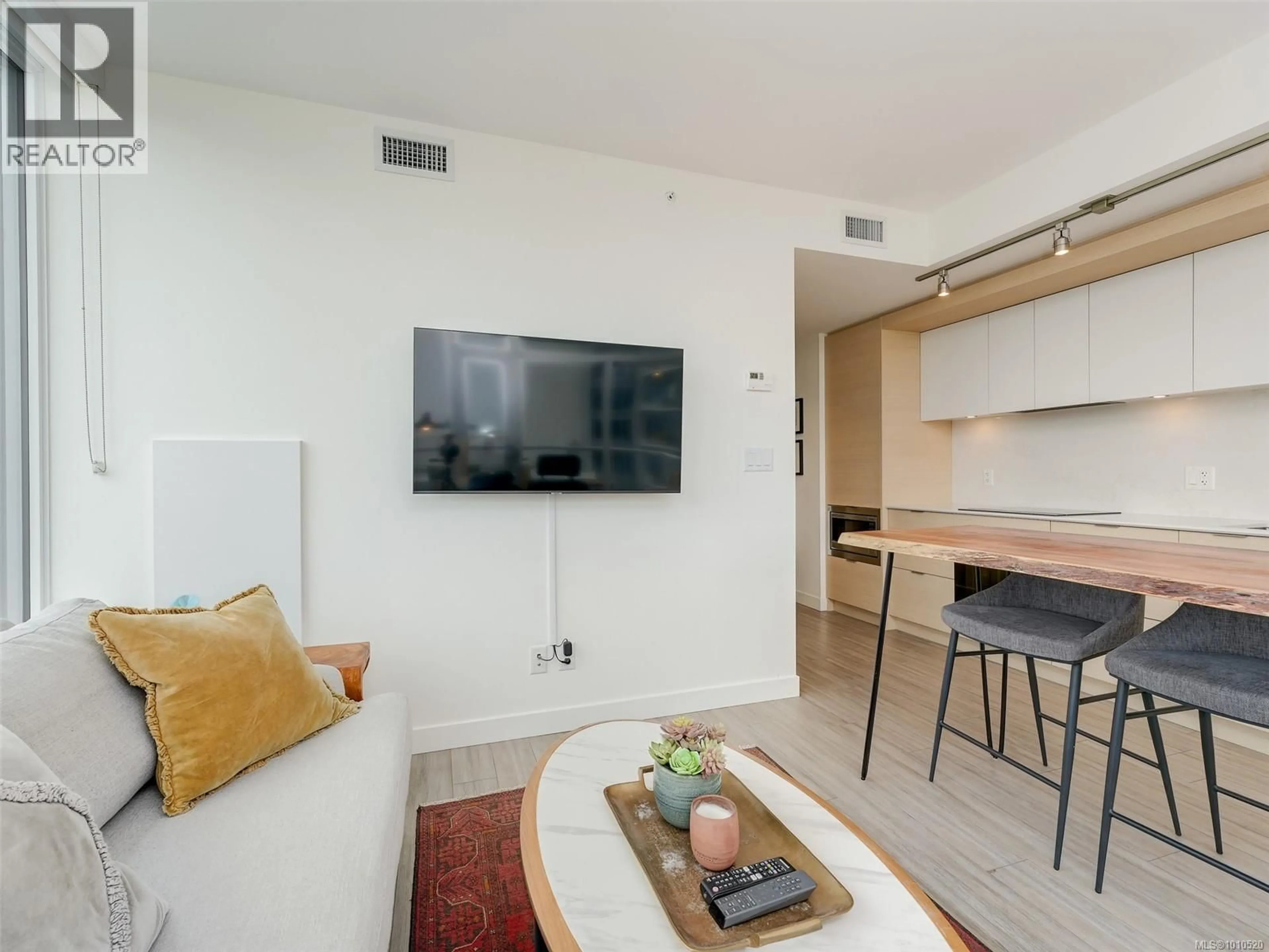 Living room with furniture, unknown for 1202 - 848 YATES STREET, Victoria British Columbia V8W0G2