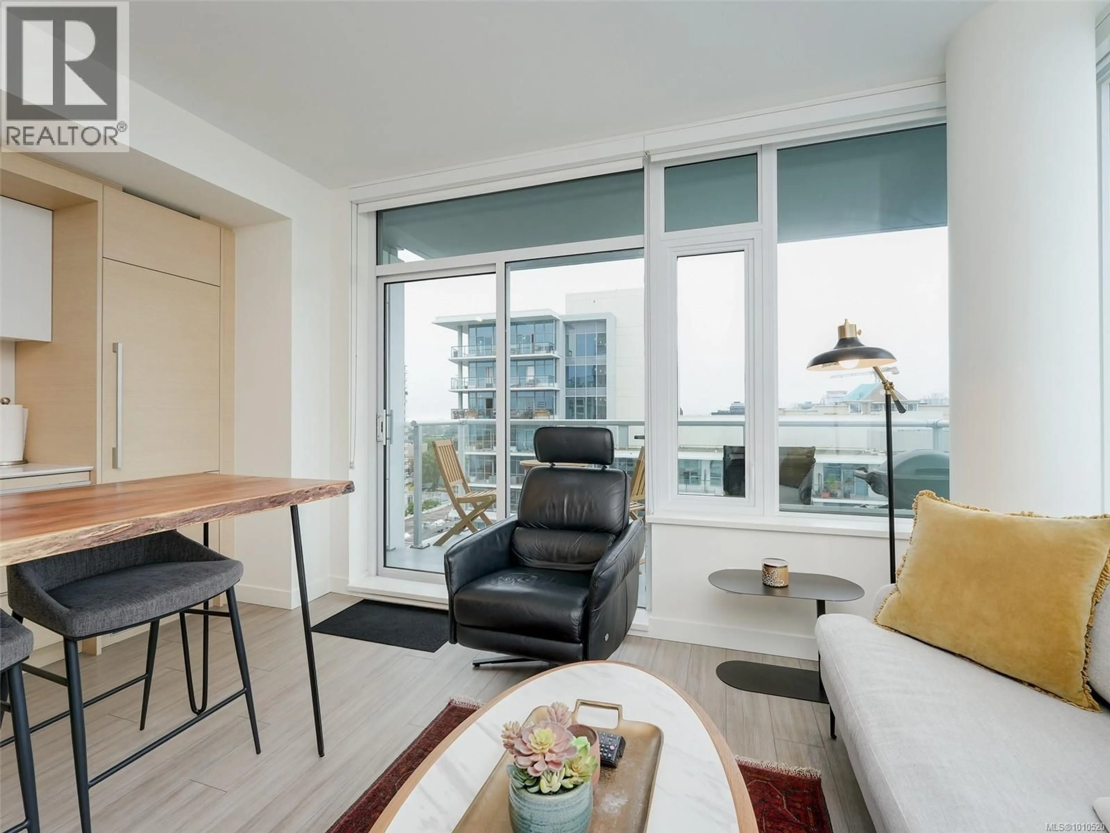 Living room with furniture, unknown for 1202 - 848 YATES STREET, Victoria British Columbia V8W0G2