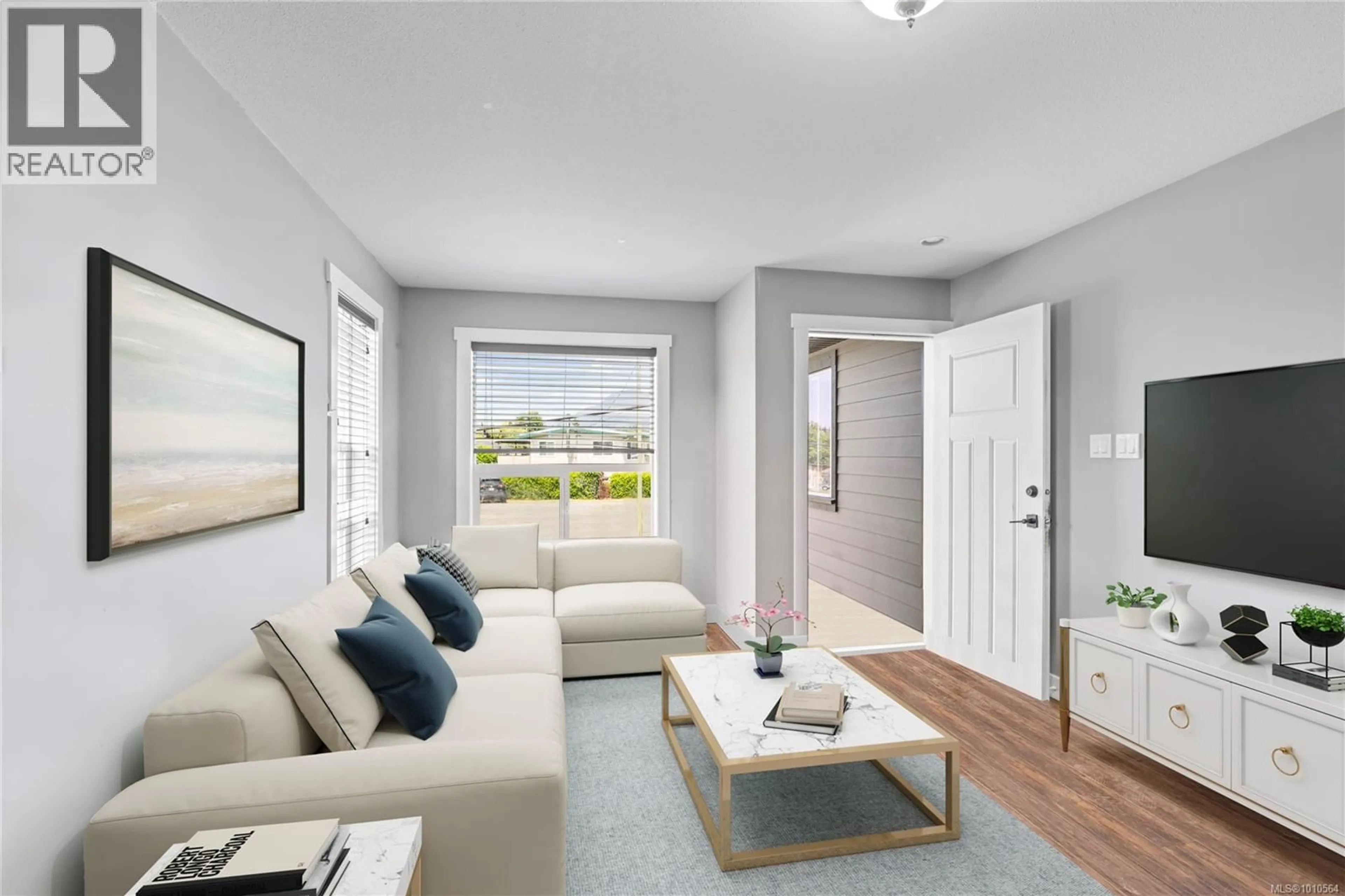 Living room with furniture, unknown for B - 4730 ARROWSMITH ROAD, Port Alberni British Columbia V9Y0B9