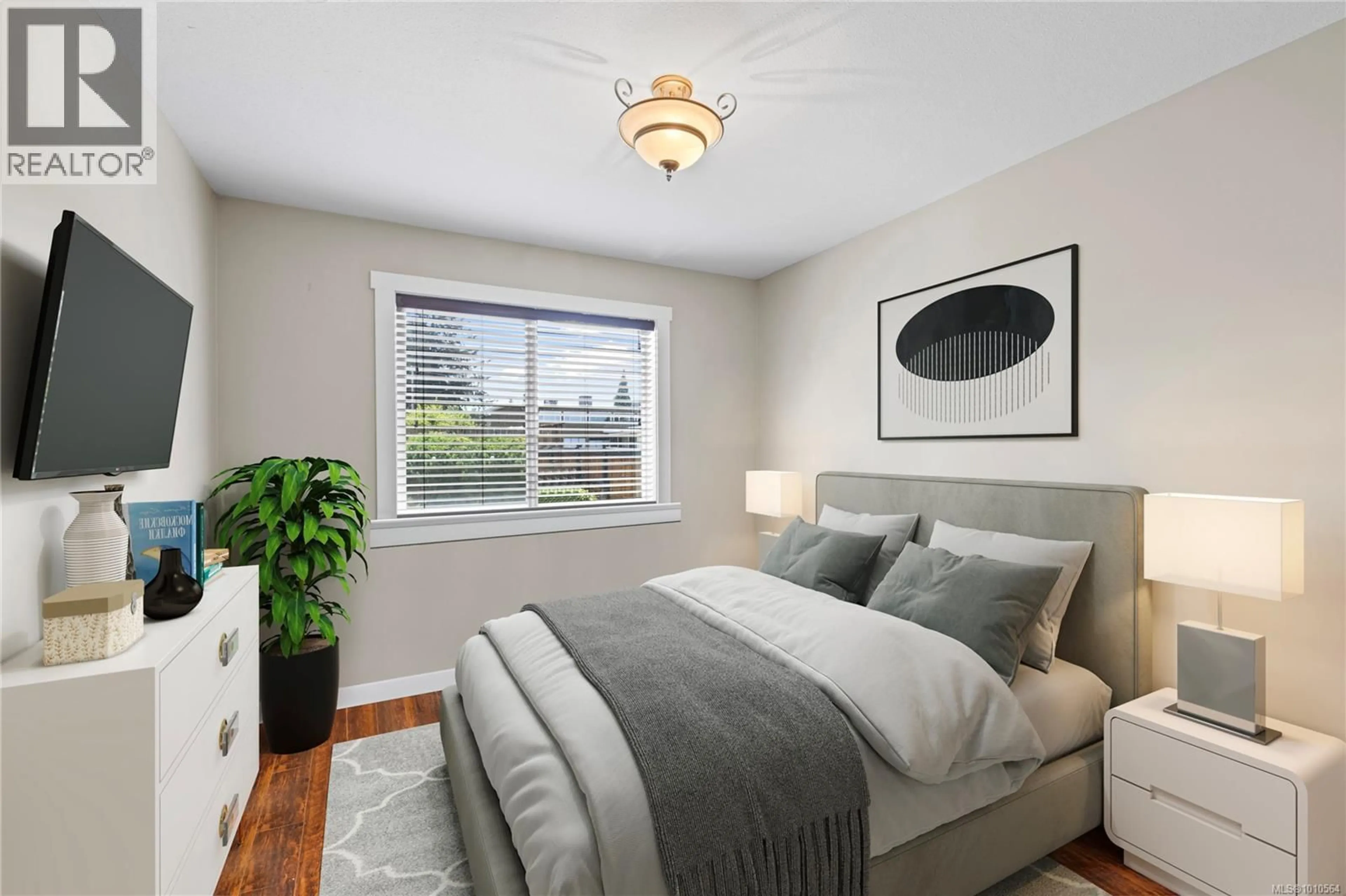 Bedroom with bed, unknown for B - 4730 ARROWSMITH ROAD, Port Alberni British Columbia V9Y0B9