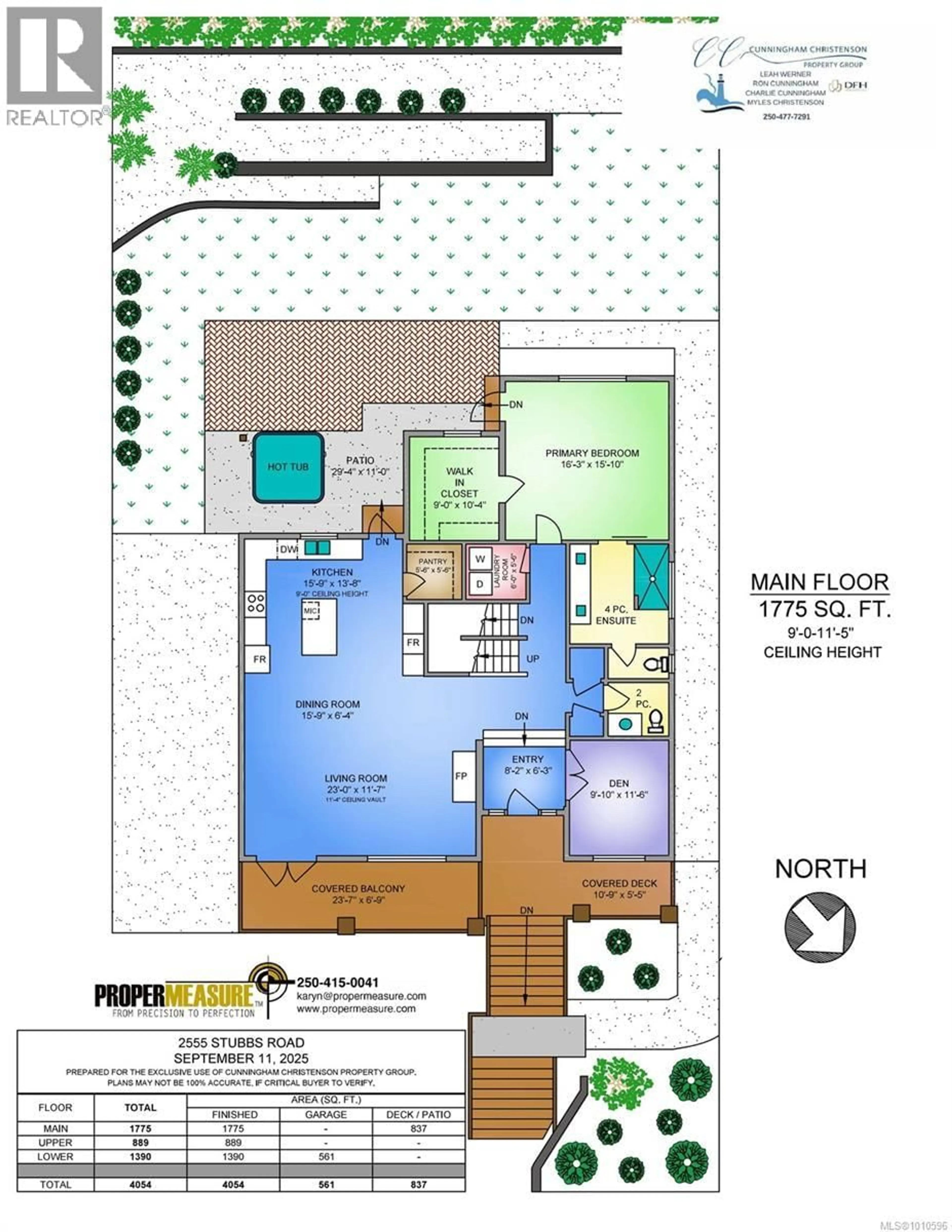 Floor plan for 2555 STUBBS ROAD, Mill Bay British Columbia V0R2P1