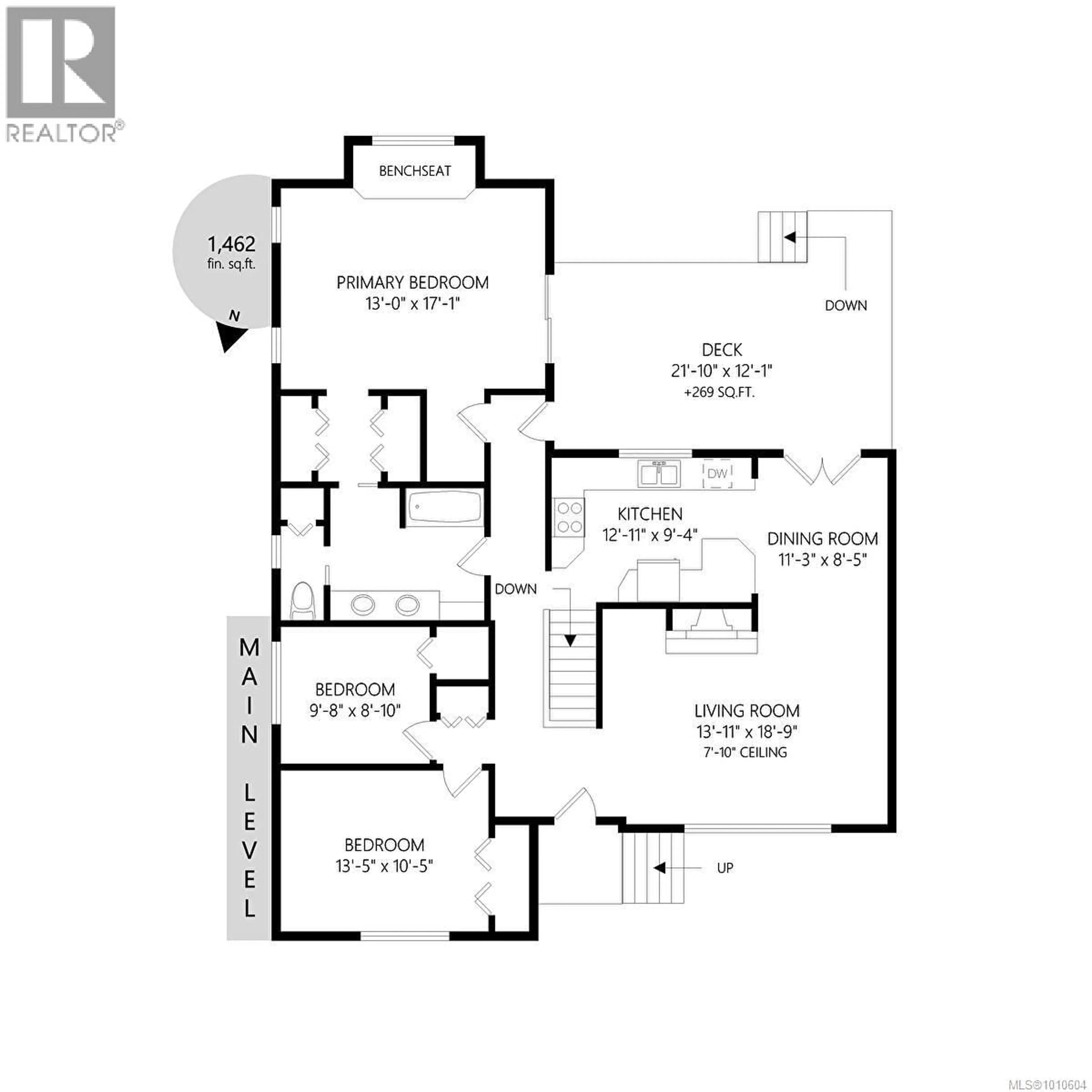 Floor plan for 553 BROADWAY STREET, Saanich British Columbia V8Z2G3