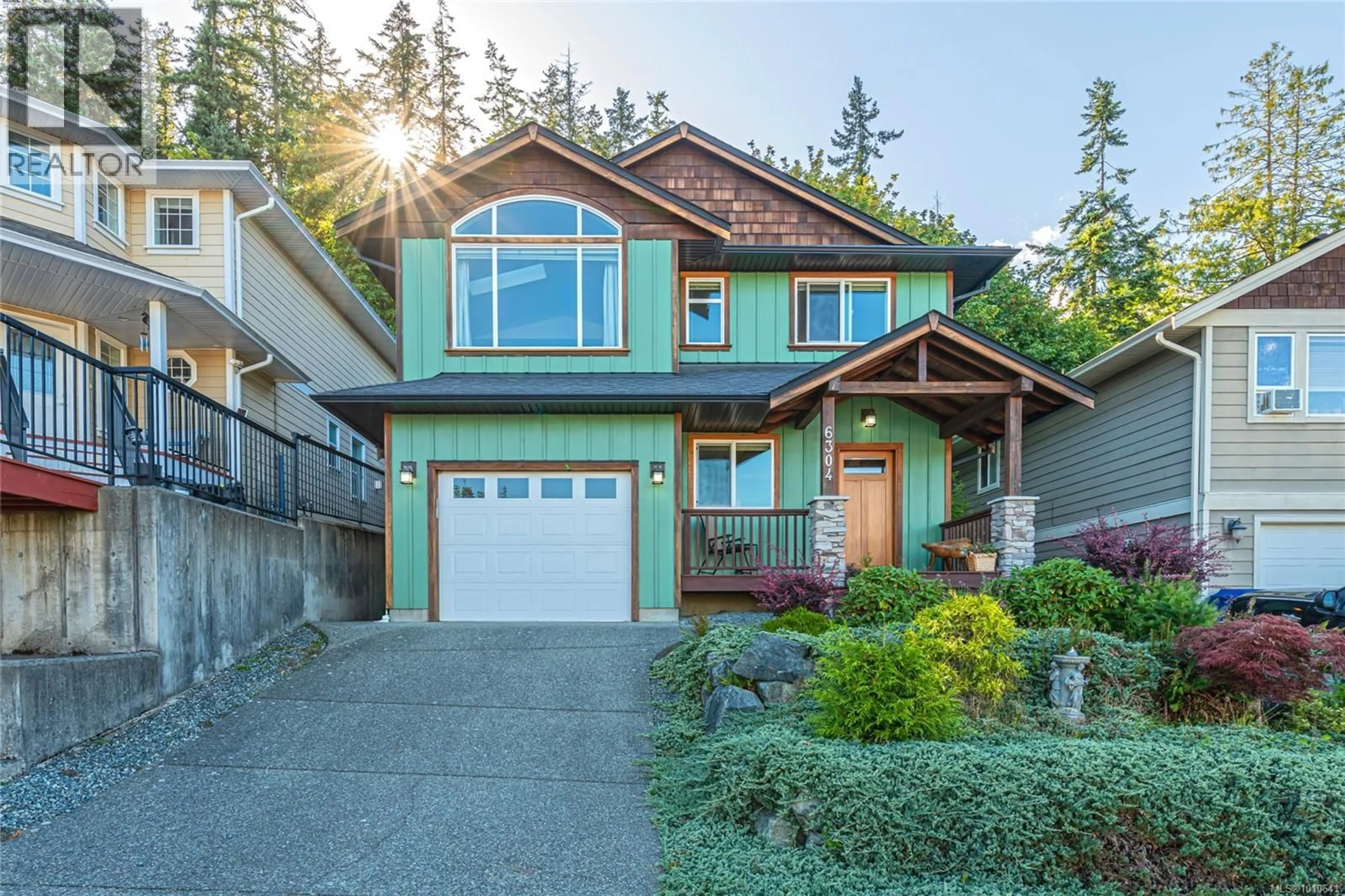 Home with vinyl exterior material, street for 6304 ARDEA PLACE, Duncan British Columbia V9L0B7