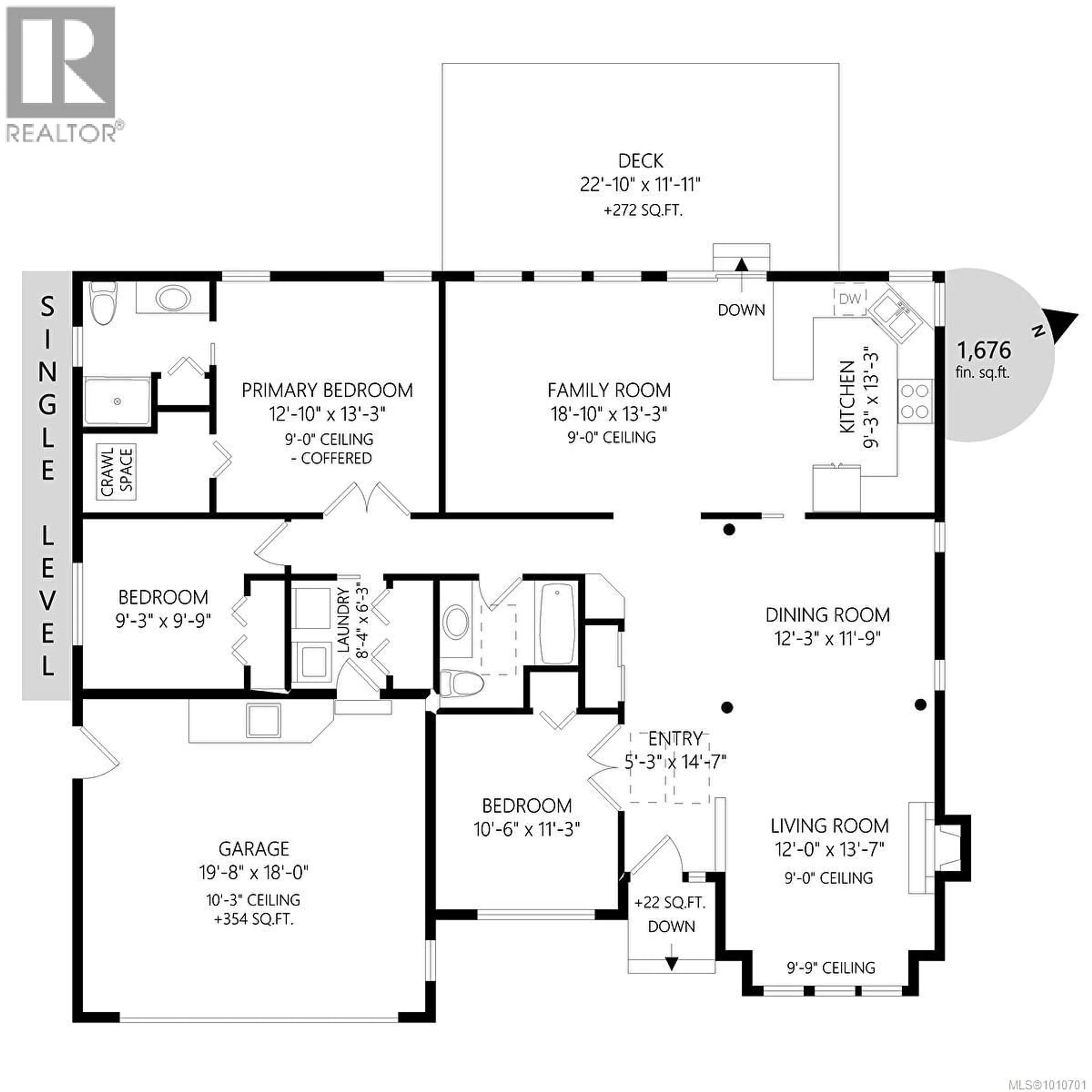 Floor plan for 4302 INDIGO LANE, Saanich British Columbia V8N6L1
