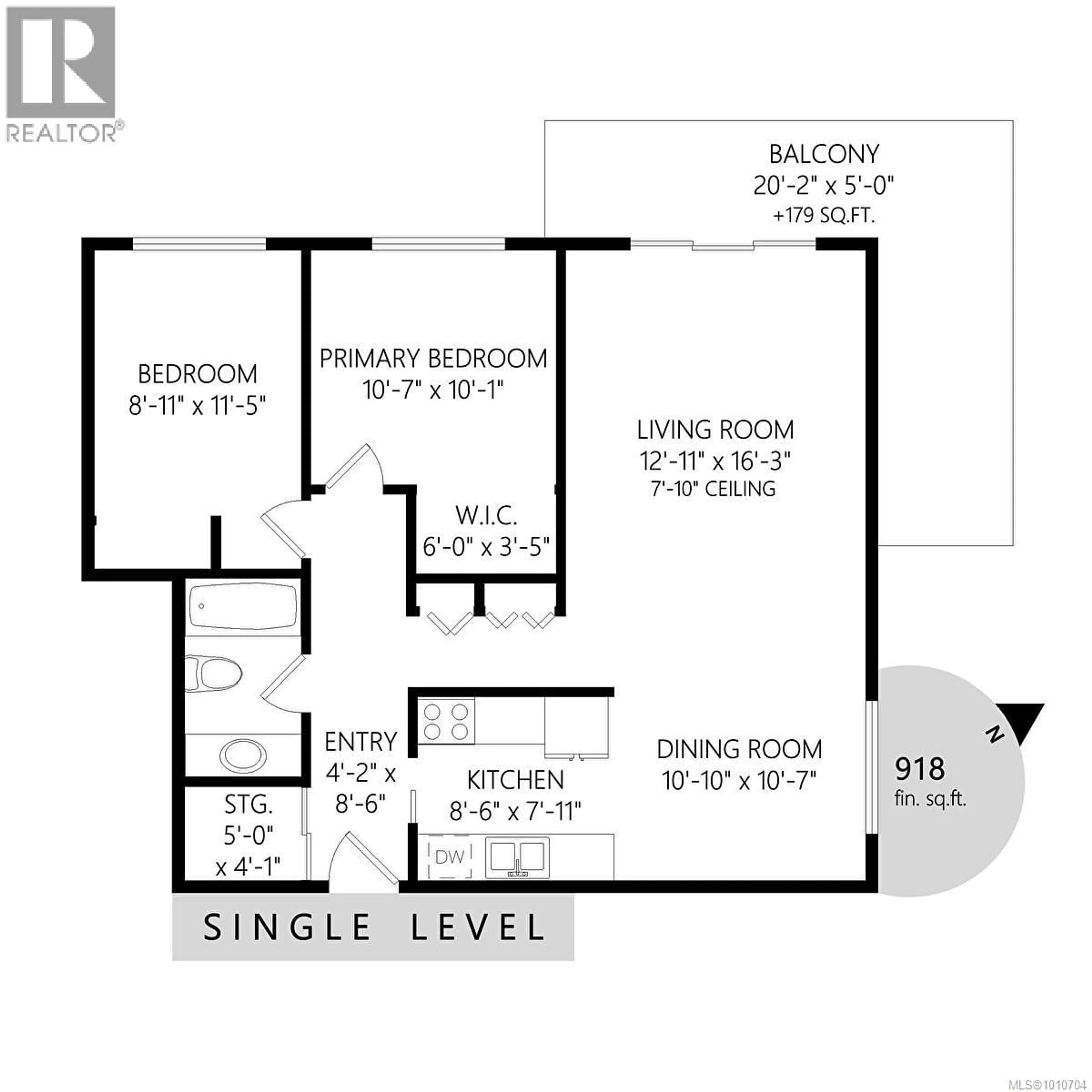 Floor plan for 207 - 360 DALLAS ROAD, Victoria British Columbia V8V1A8