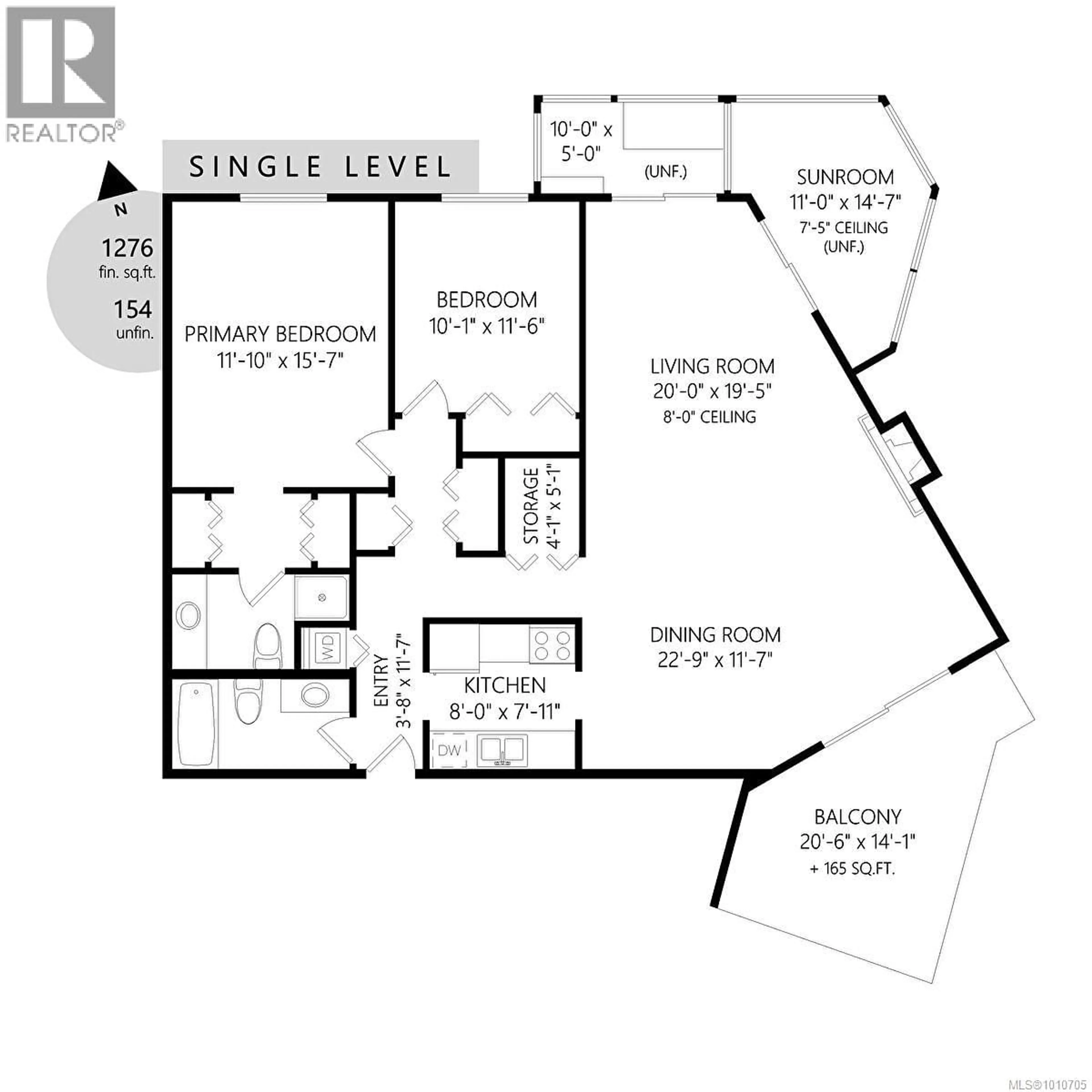 Floor plan for 121 - 3962 CEDAR HILL ROAD, Saanich British Columbia V8N3B8