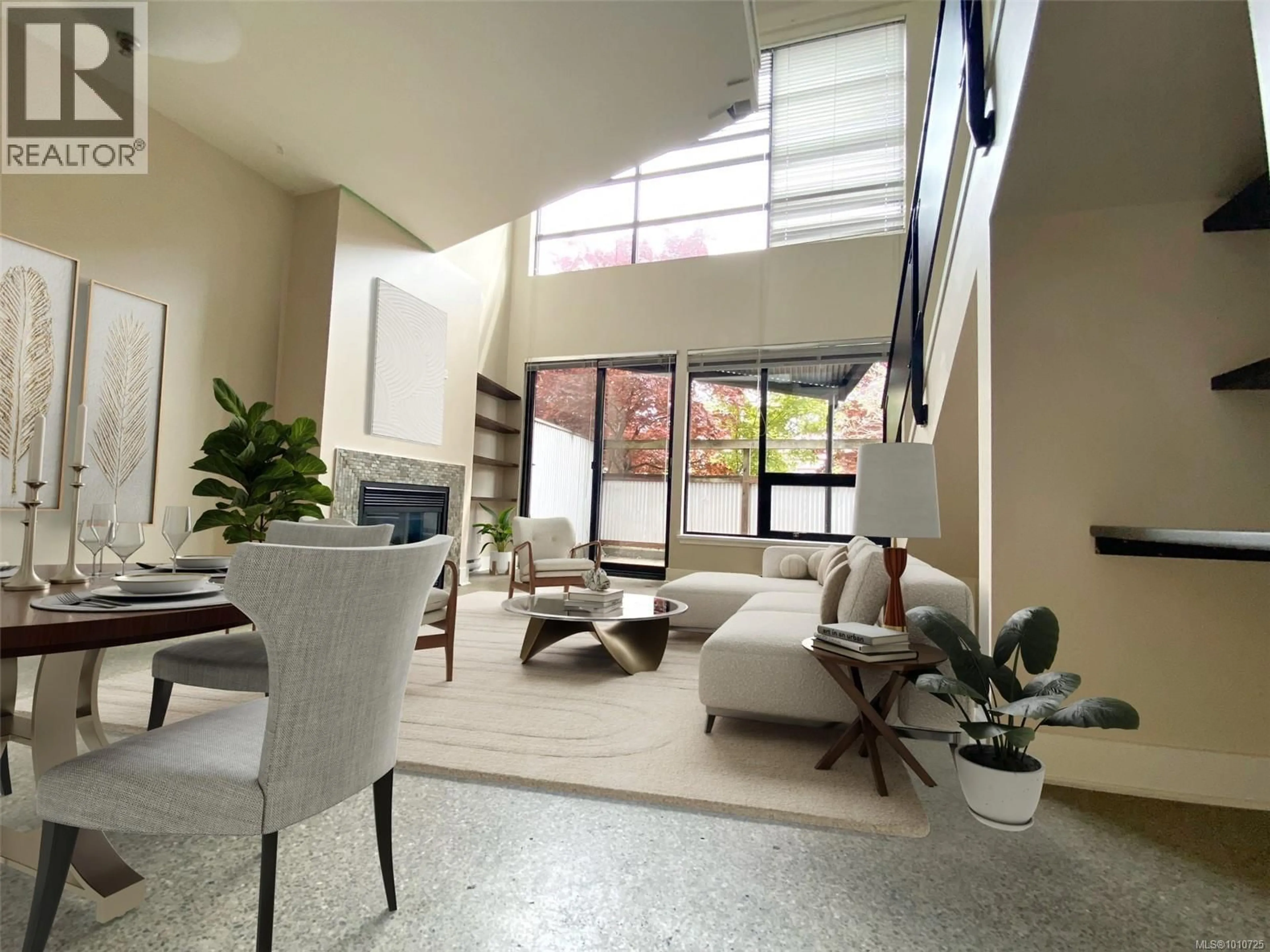 Living room with furniture, ceramic/tile floor for 211 - 400 SITKUM ROAD, Victoria British Columbia V9A7G6