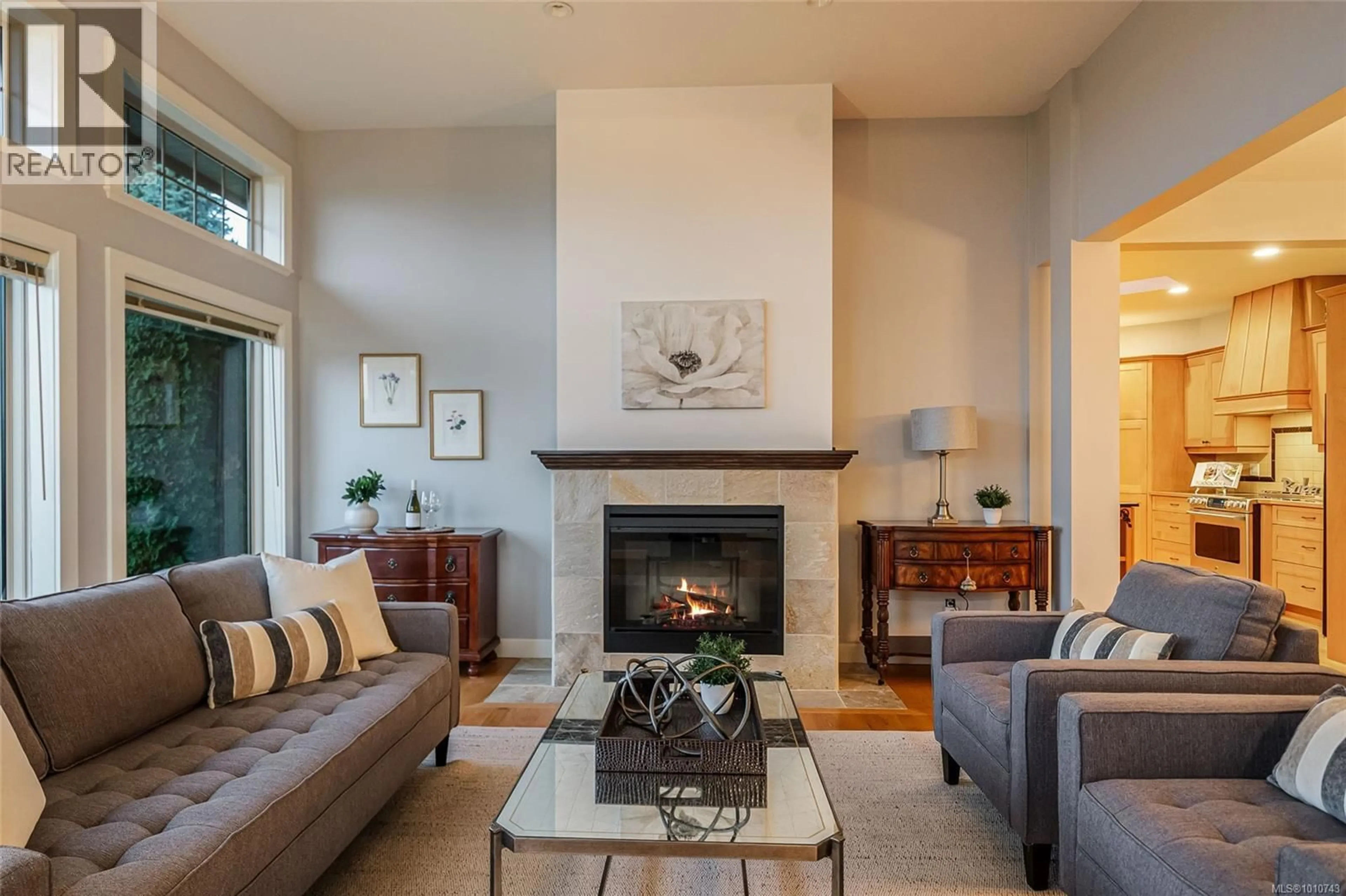Living room with furniture, unknown for 6103 LA MARCHE PLACE, Nanaimo British Columbia V9V1C3