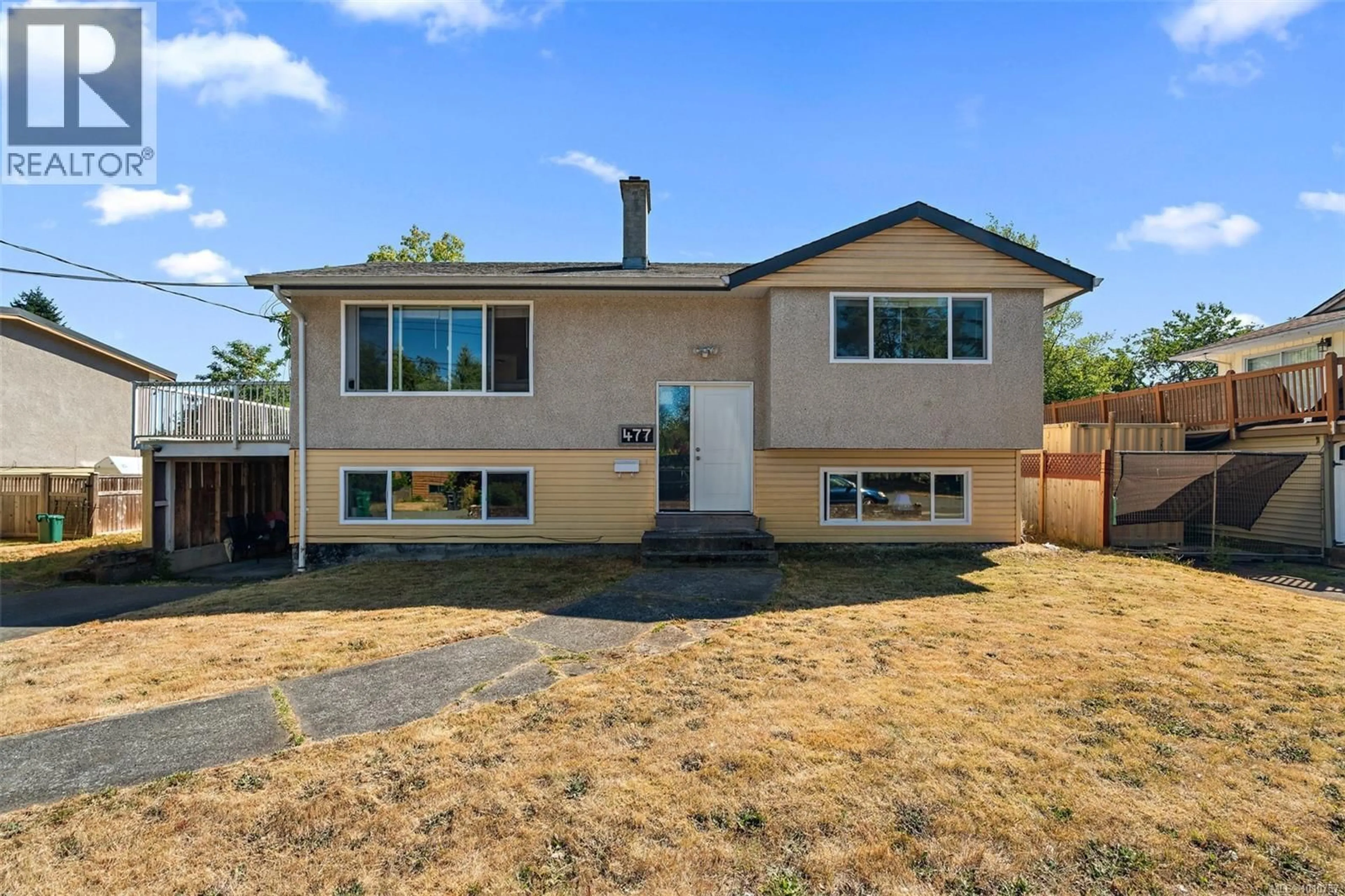 Home with vinyl exterior material, street for 477 HEWGATE STREET, Nanaimo British Columbia V9R1G8
