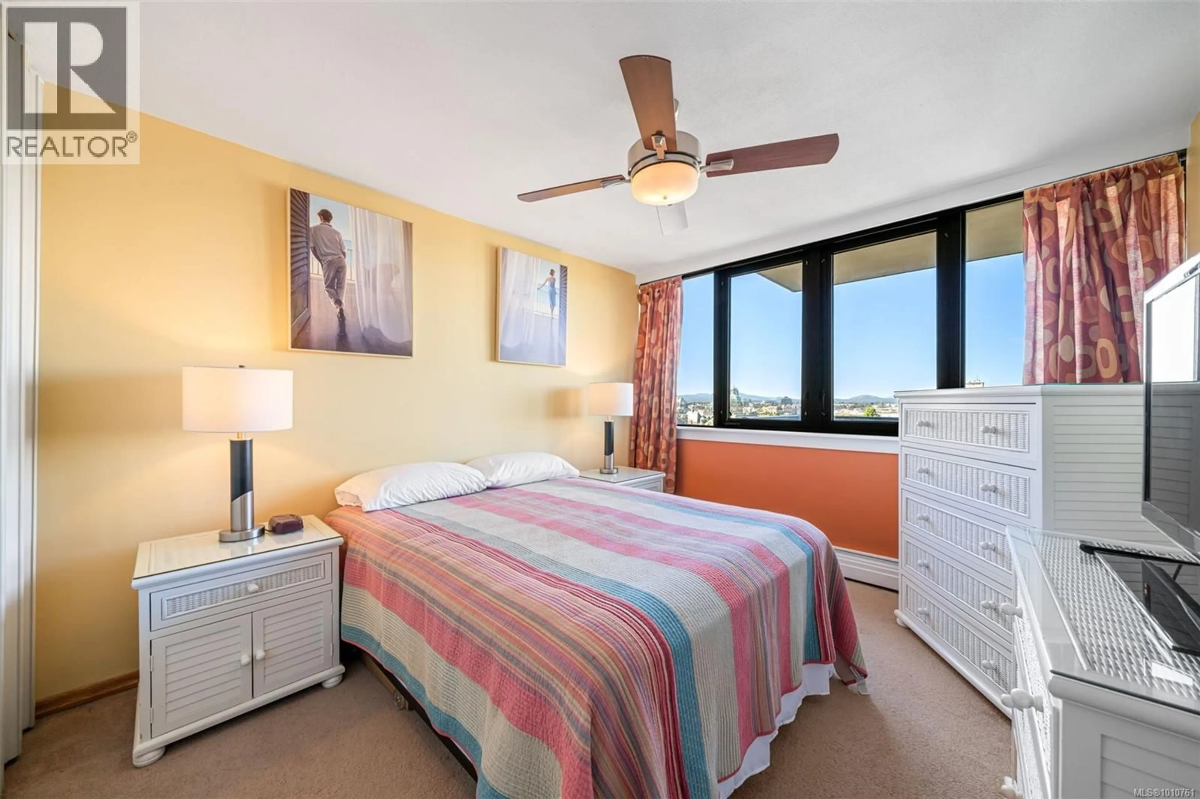 Bedroom with bed, unknown for 904 - 647 MICHIGAN STREET, Victoria British Columbia V8V1S9