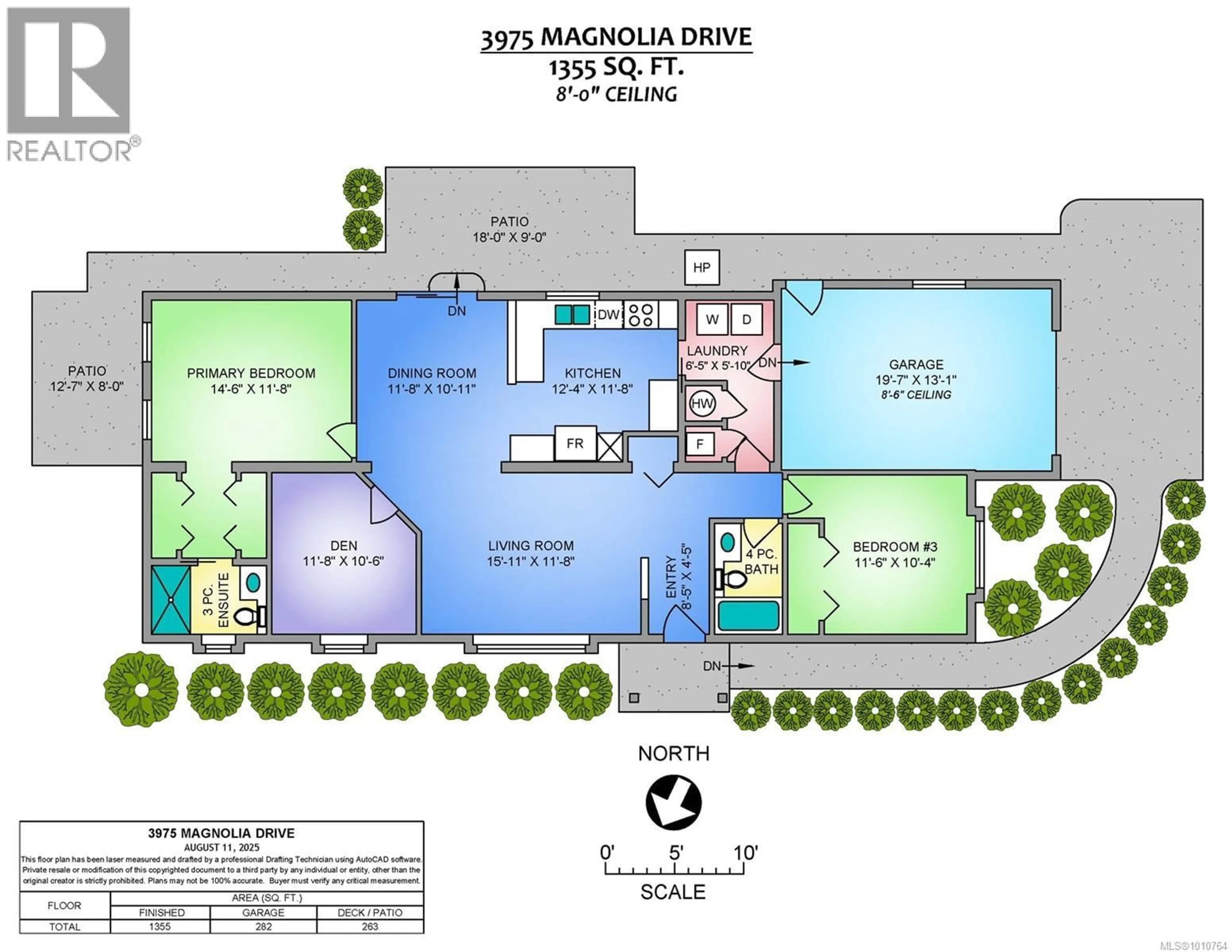 Floor plan for 3975 MAGNOLIA DRIVE, Nanaimo British Columbia V9T6B9