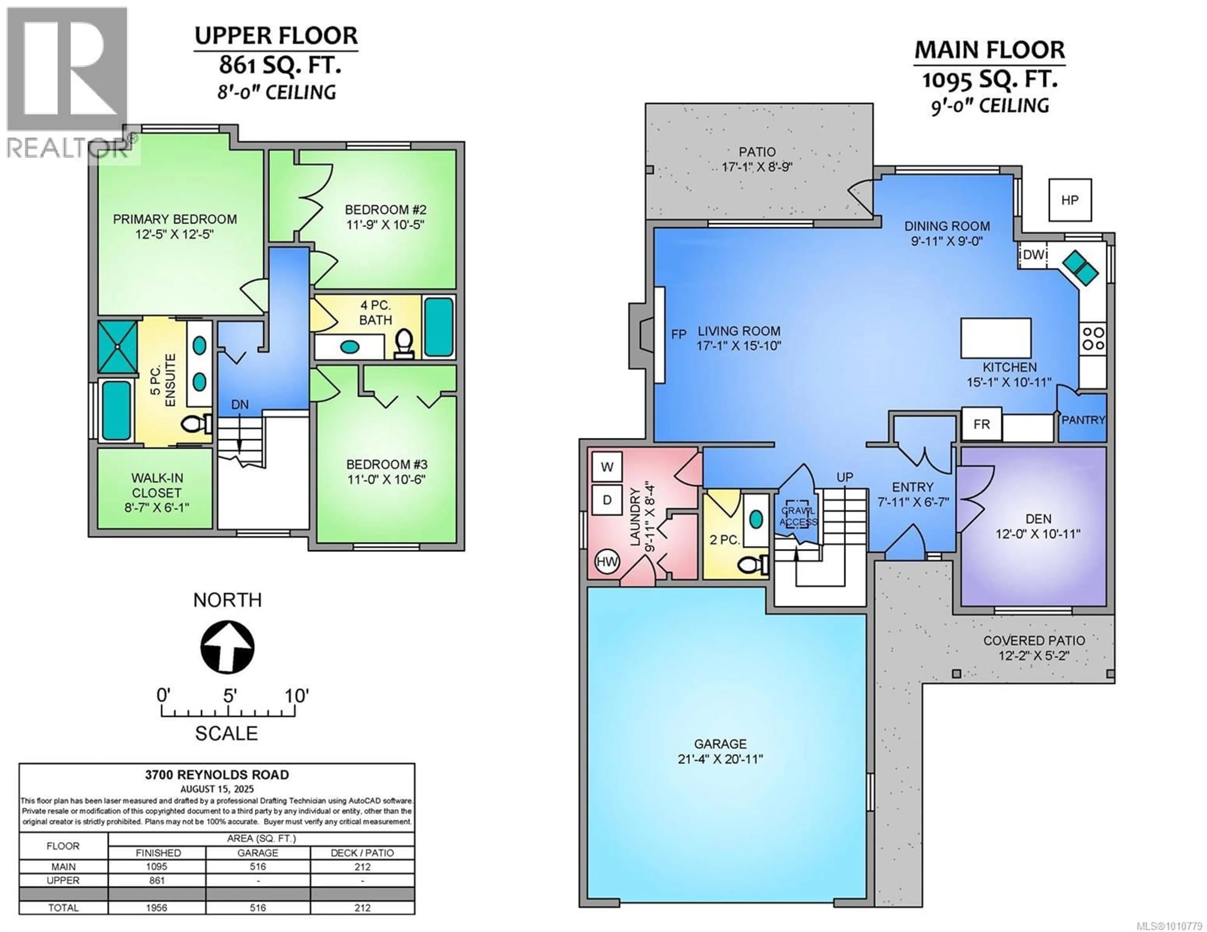 Floor plan for 3700 REYNOLDS ROAD, Nanaimo British Columbia V9T0J4