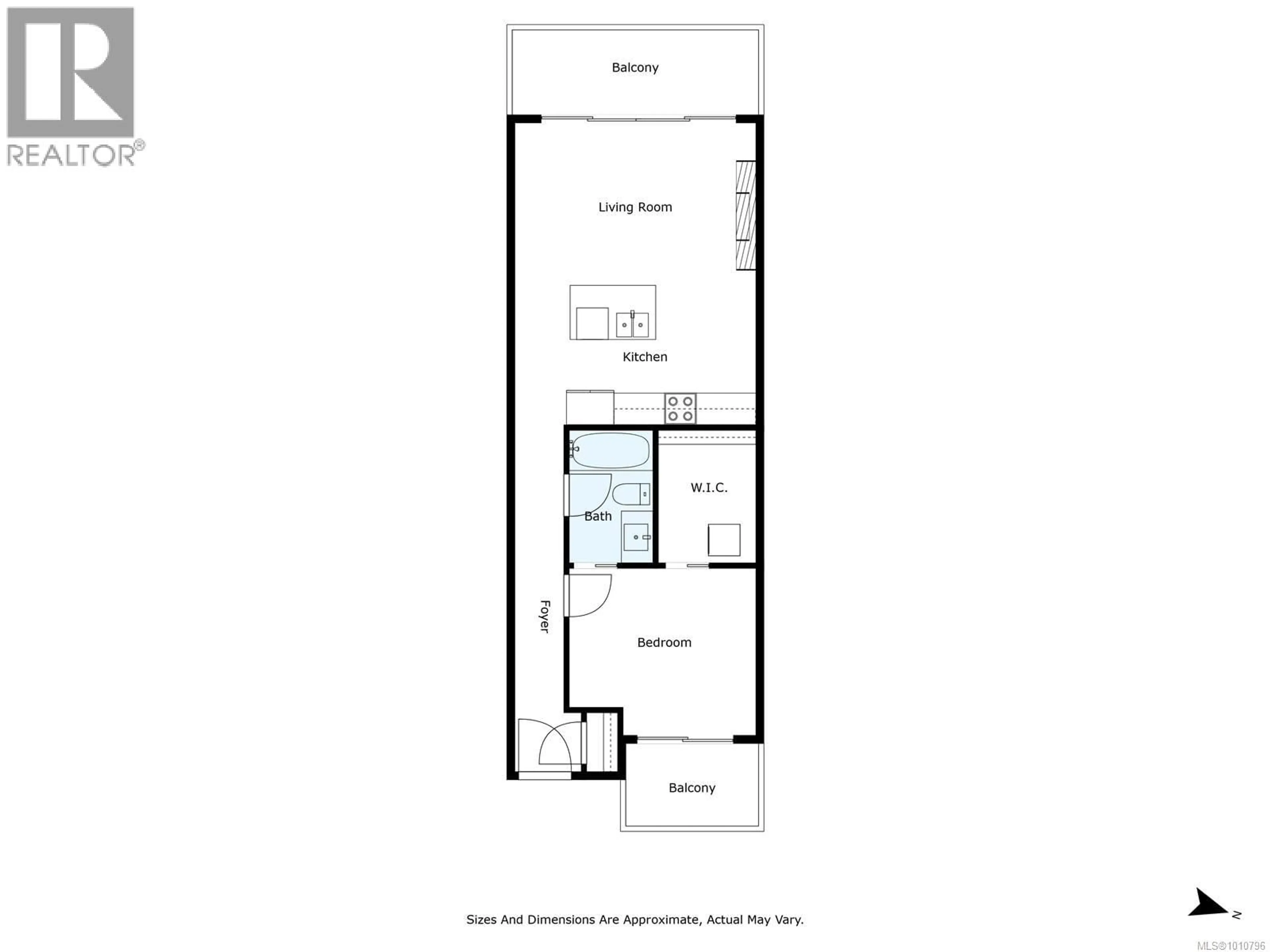 Floor plan for 208 - 91 CHAPEL STREET, Nanaimo British Columbia V9R0J3