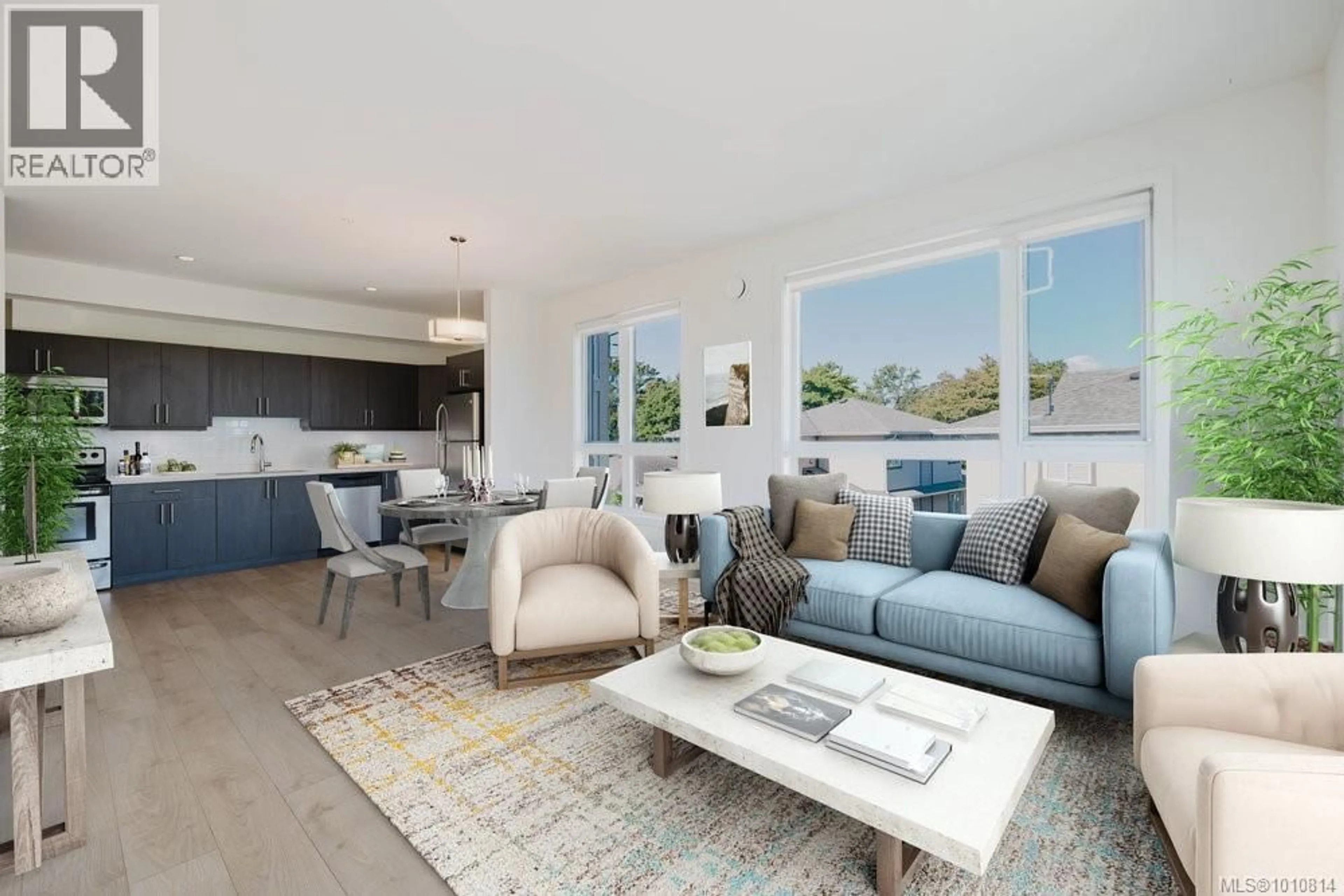 Living room with furniture, unknown for 301 - 317 BURNSIDE ROAD EAST, Victoria British Columbia V9A1A6