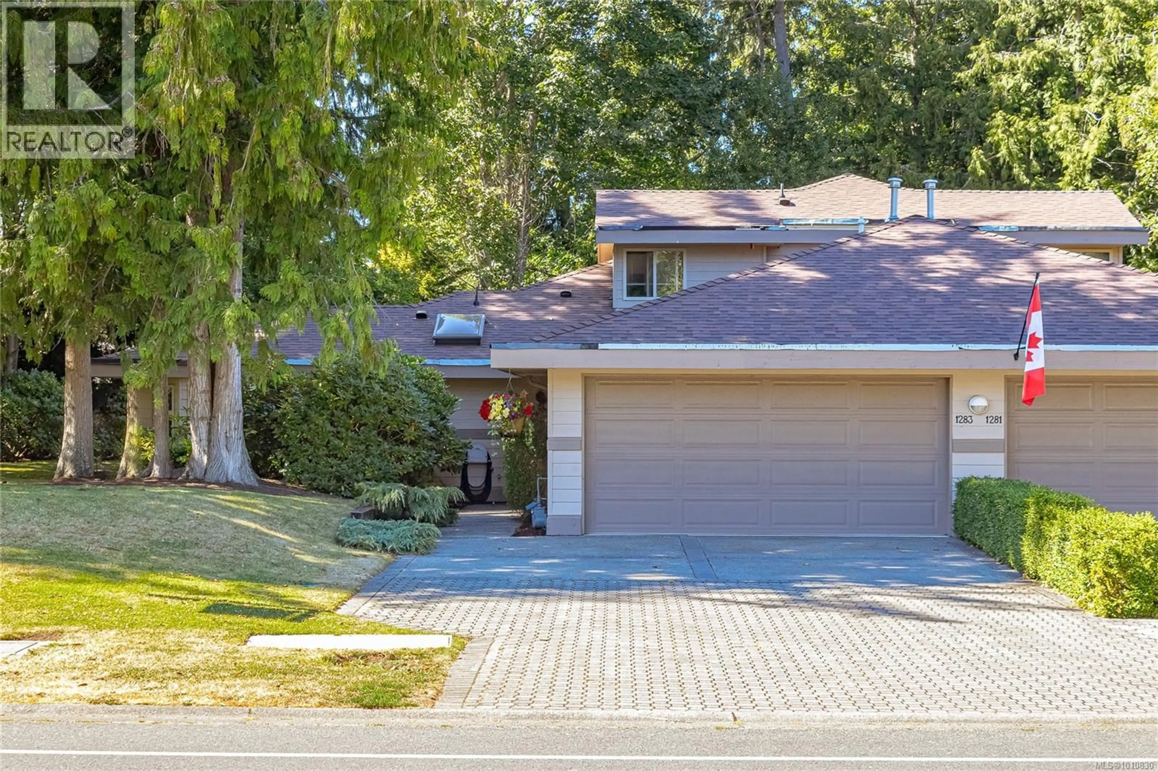 A pic from outside/outdoor area/front of a property/back of a property/a pic from drone, street for 1283 ROBERTON BOULEVARD, French Creek British Columbia V9P2P8