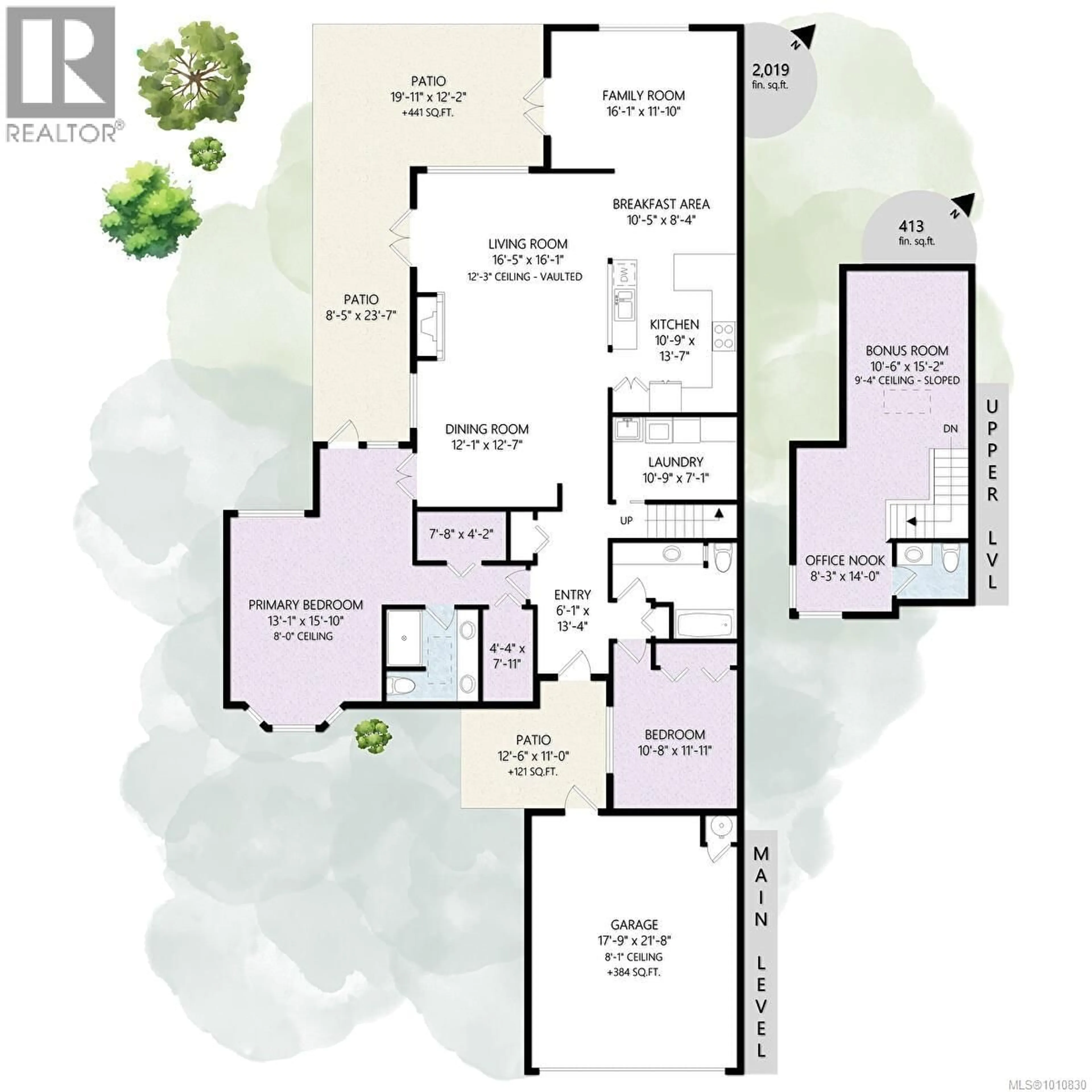 Floor plan for 1283 ROBERTON BOULEVARD, French Creek British Columbia V9P2P8