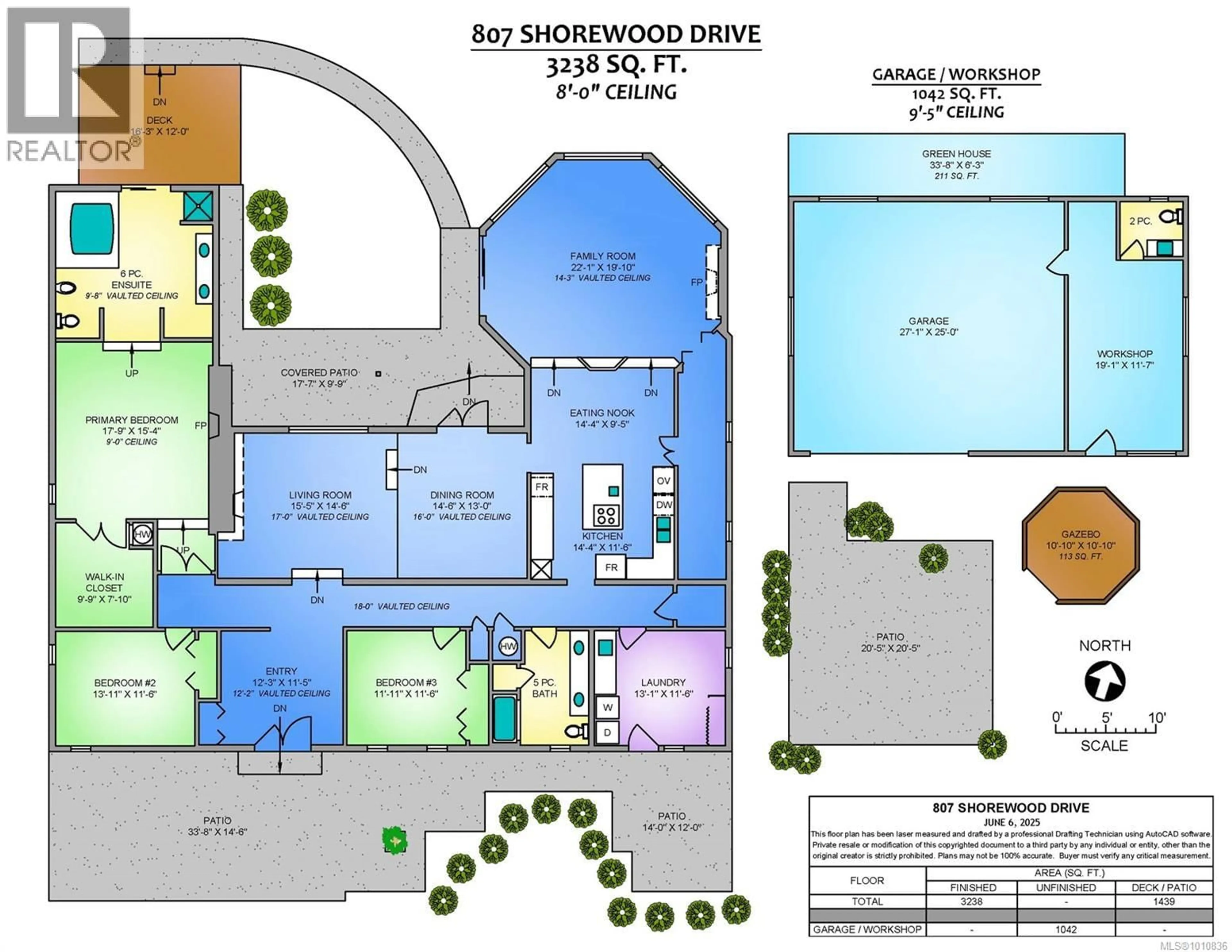 Floor plan for 807 SHOREWOOD DRIVE, Parksville British Columbia V9P1S1