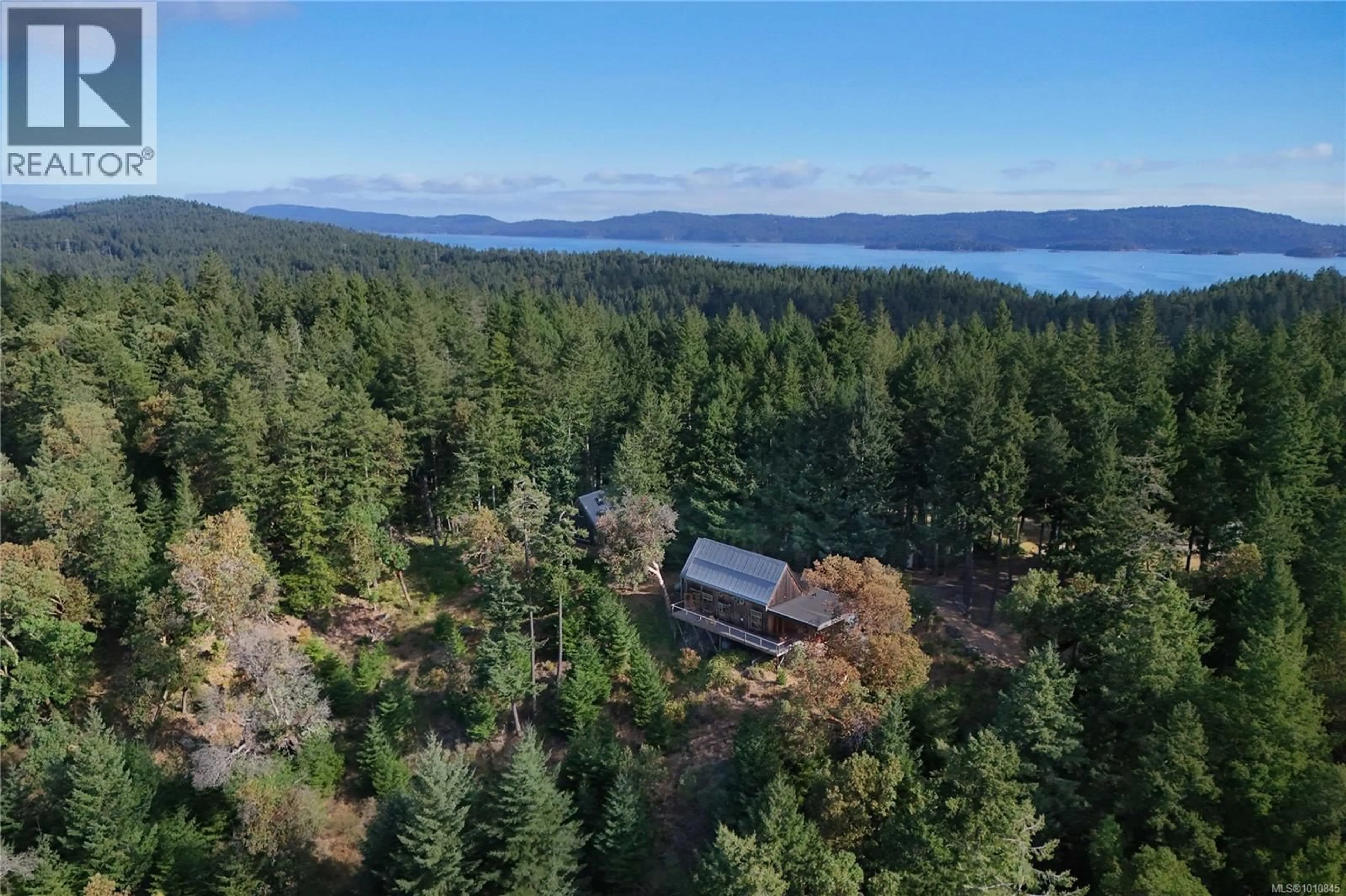 A pic from outside/outdoor area/front of a property/back of a property/a pic from drone, water/lake/river/ocean view for 241 LITTLE MOUNTAIN ROAD, Salt Spring British Columbia V8K2L4