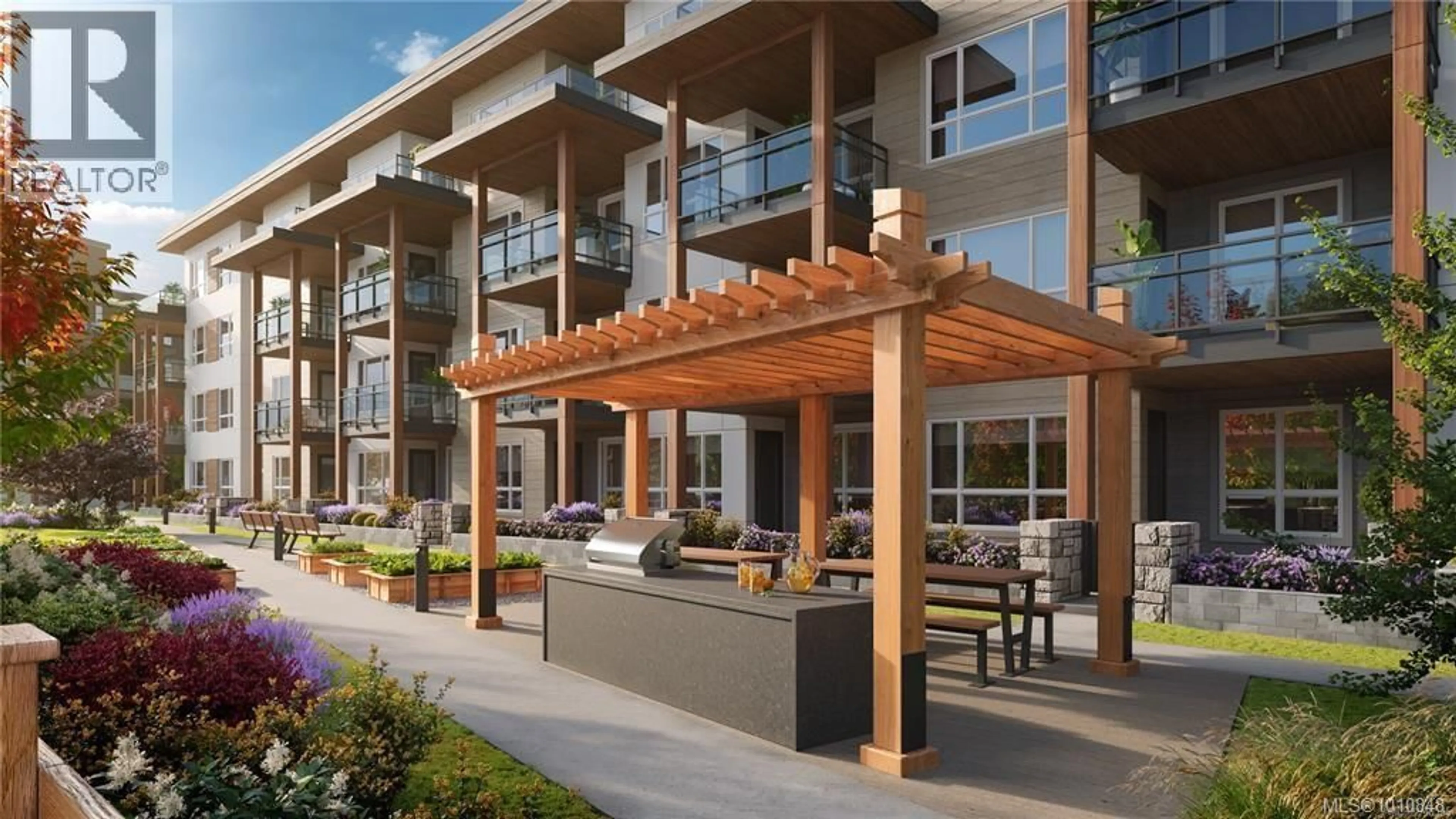Patio, building for 201S - 3564 RYDER HESJEDAL WAY, Colwood British Columbia V9C3A1