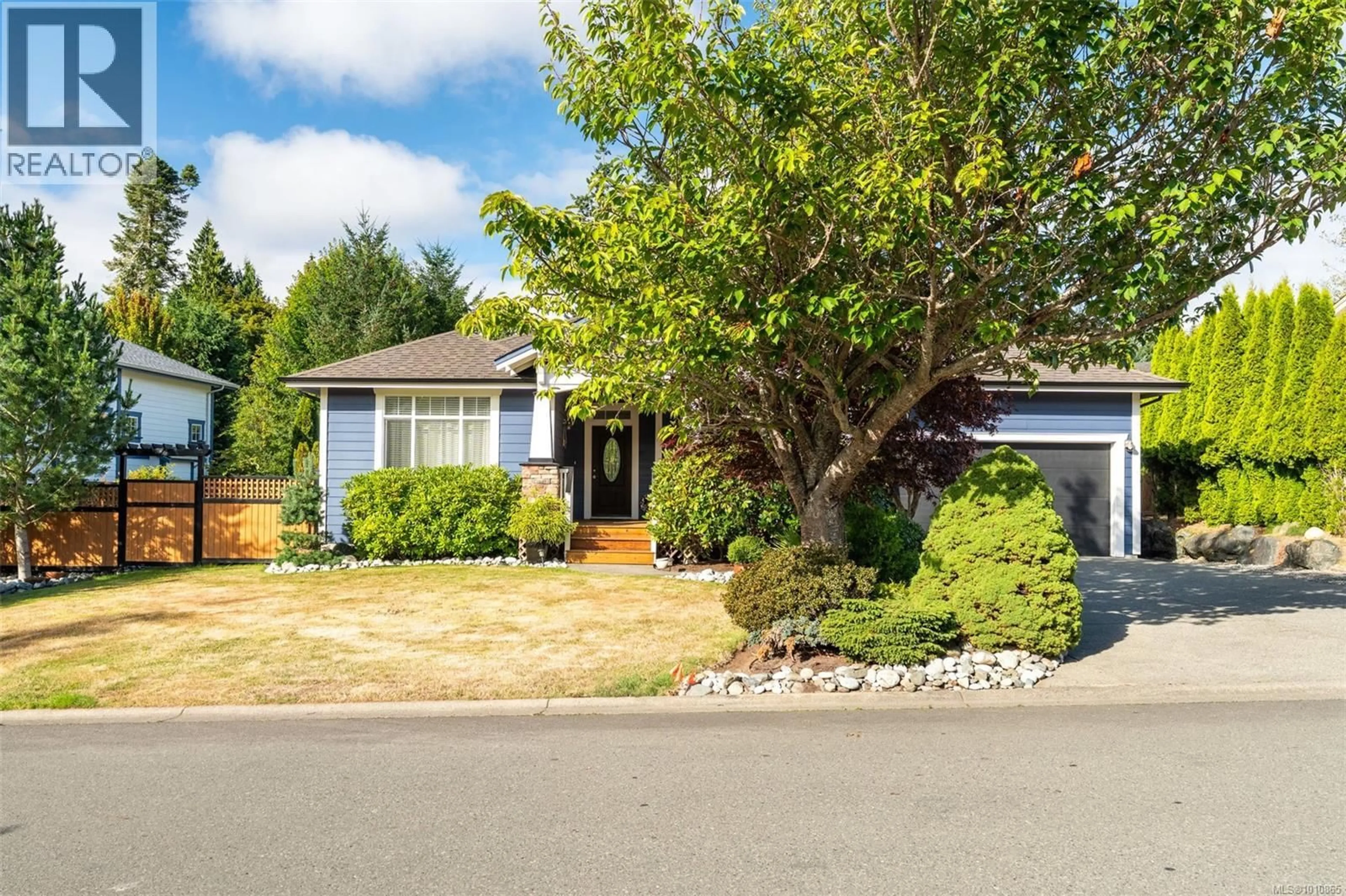 Home with vinyl exterior material, street for 2398 POPLAR DRIVE, Sooke British Columbia V9Z0Y5