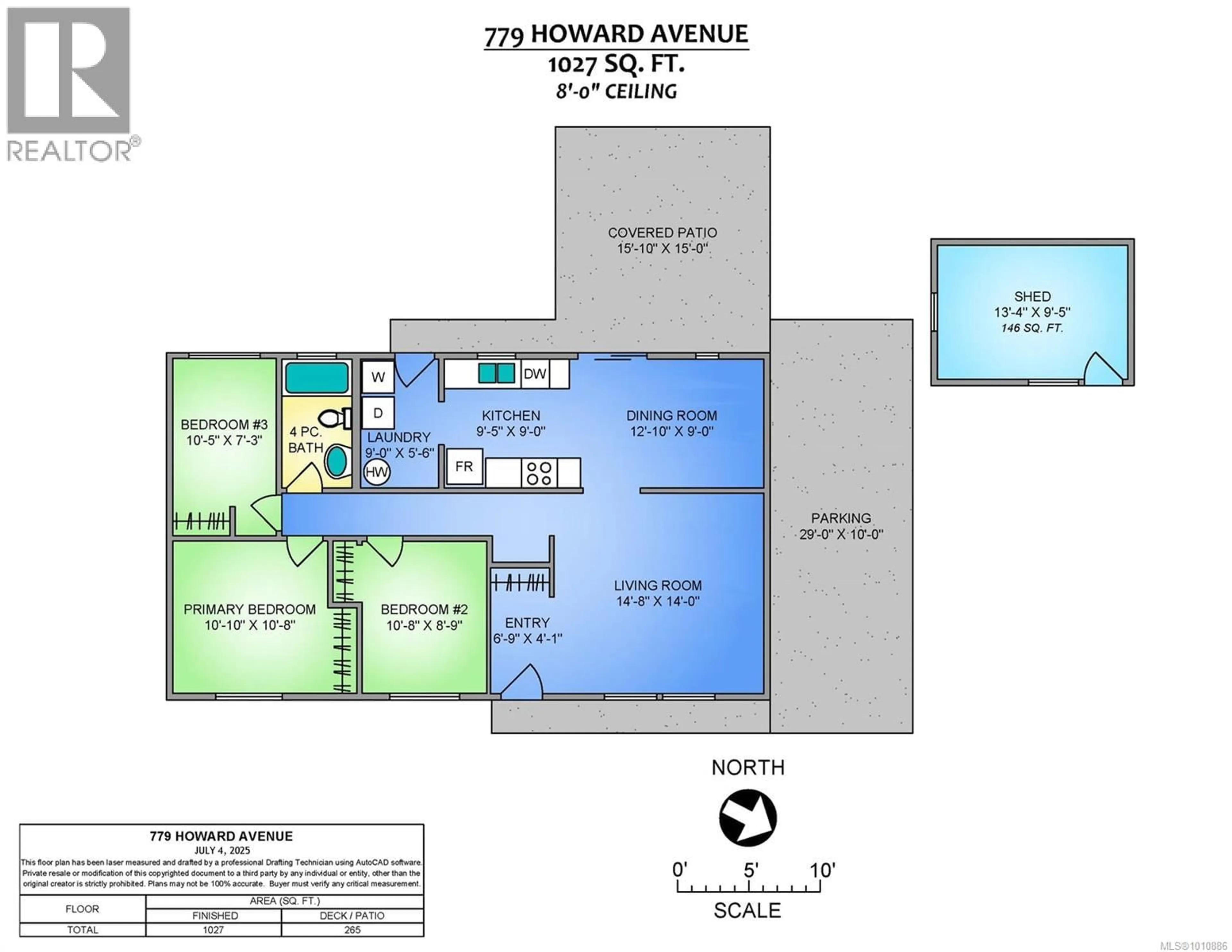 Floor plan for 779 HOWARD AVENUE, Nanaimo British Columbia V9R3S9