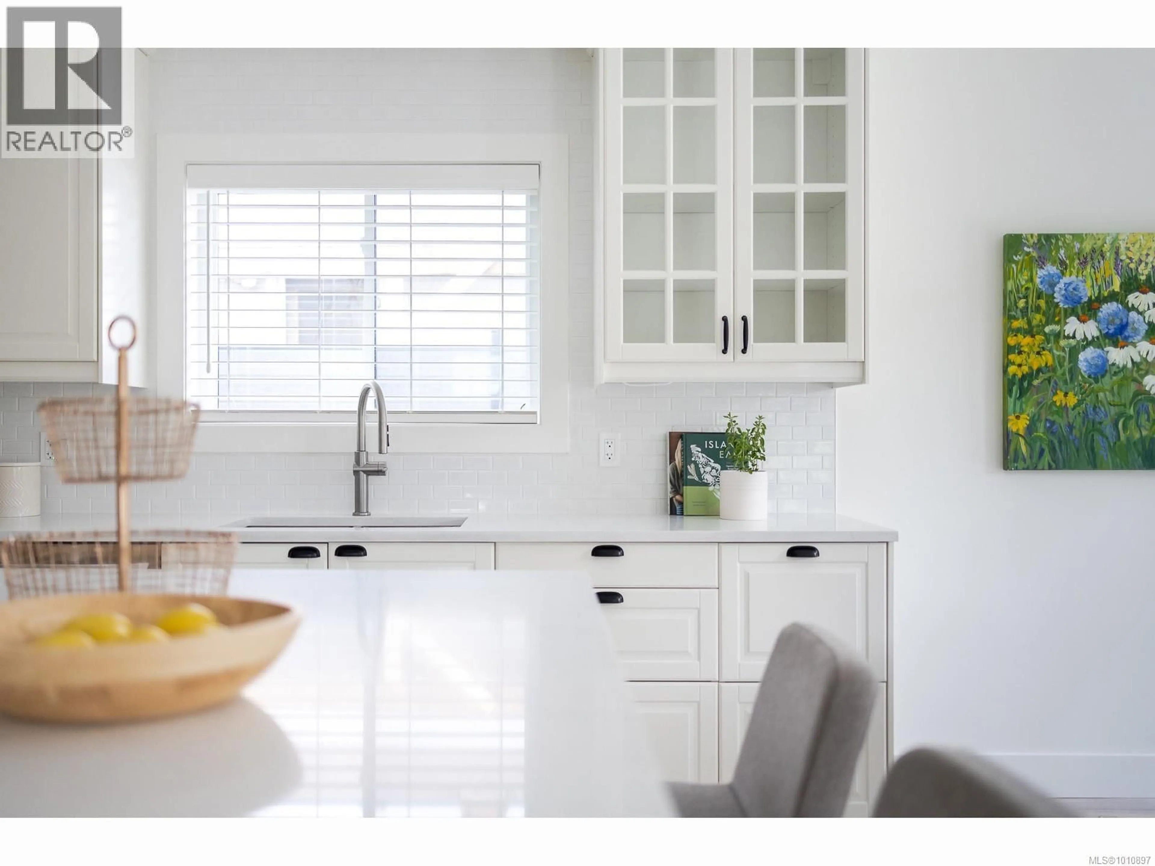 Contemporary kitchen, ceramic/tile floor for 151 HICKEY AVENUE, Parksville British Columbia V9P1M1