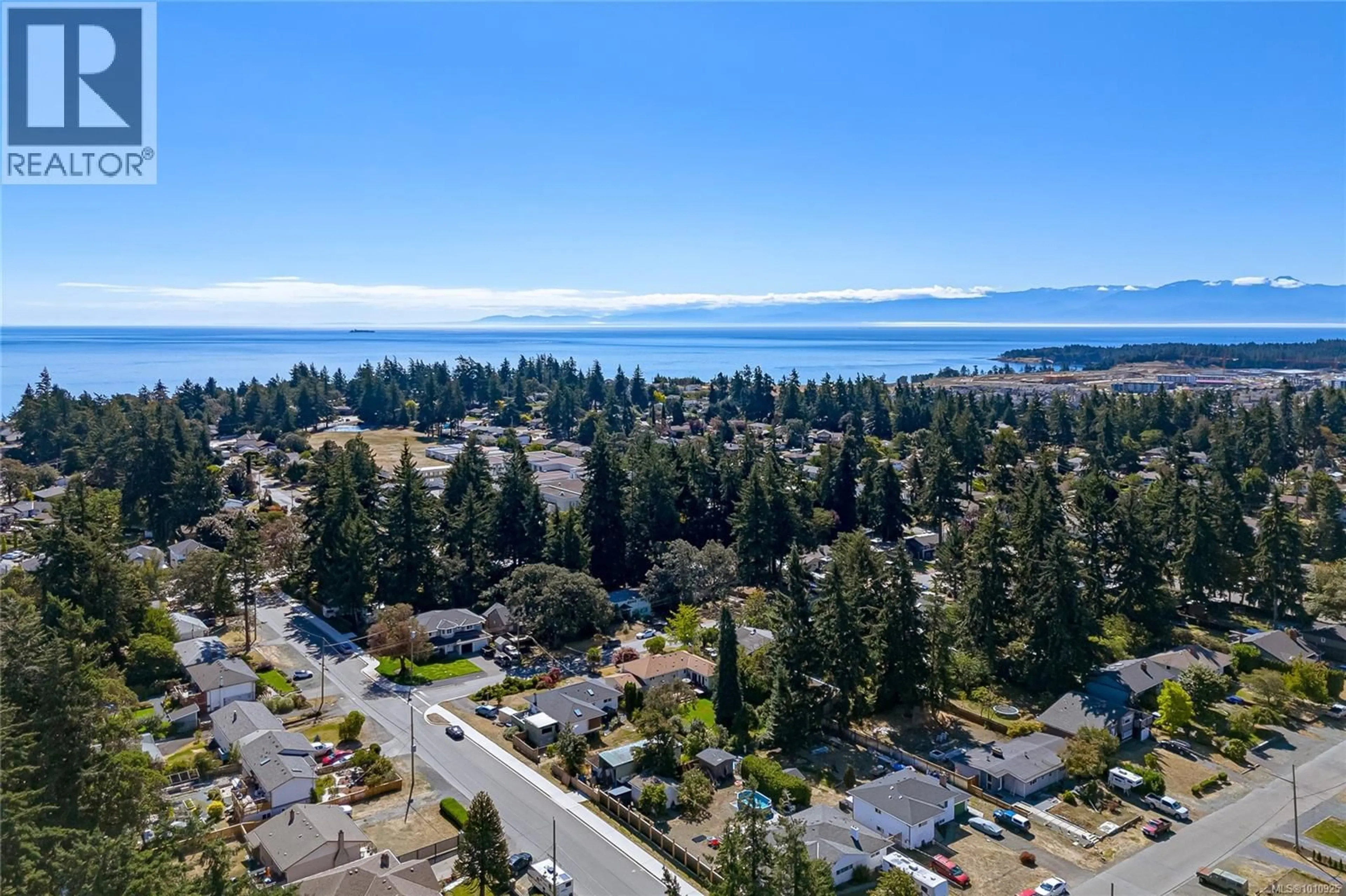A pic from outside/outdoor area/front of a property/back of a property/a pic from drone, water/lake/river/ocean view for 3334 ACEMINK ROAD, Colwood British Columbia V9C2J6