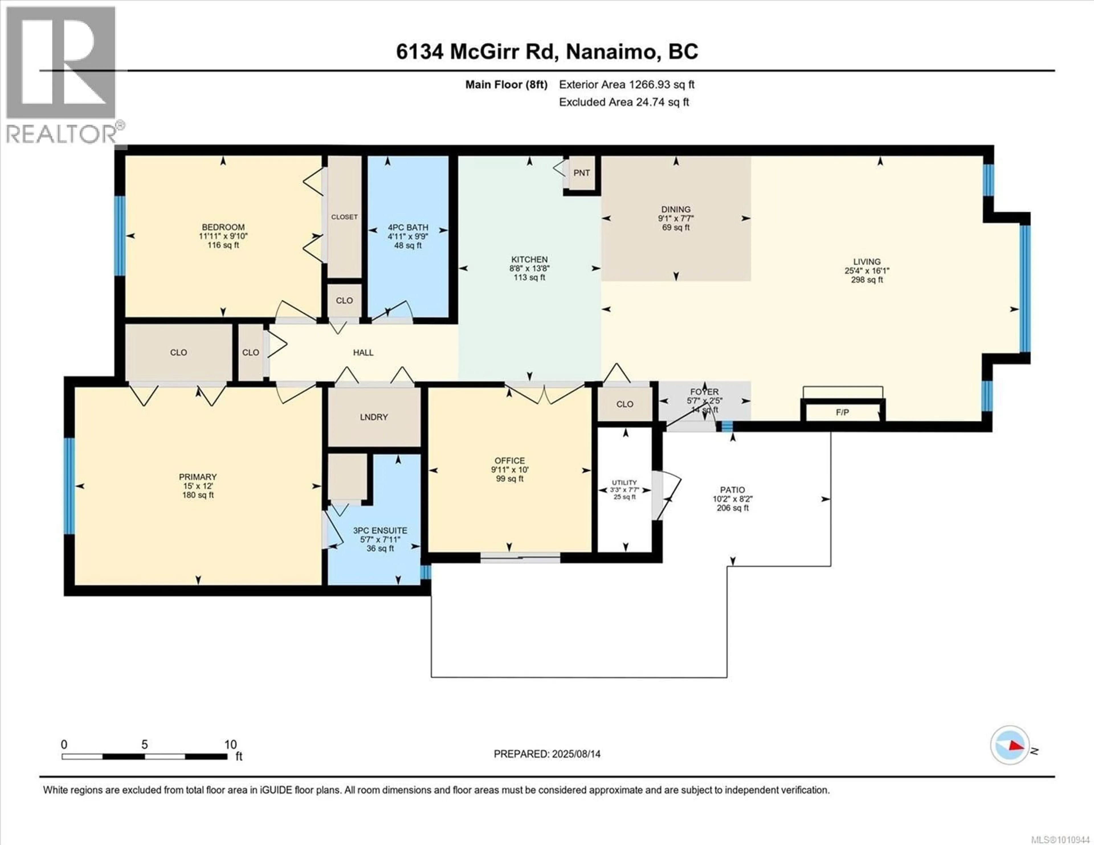 Floor plan for 6134A MCGIRR ROAD, Nanaimo British Columbia V9V1V1