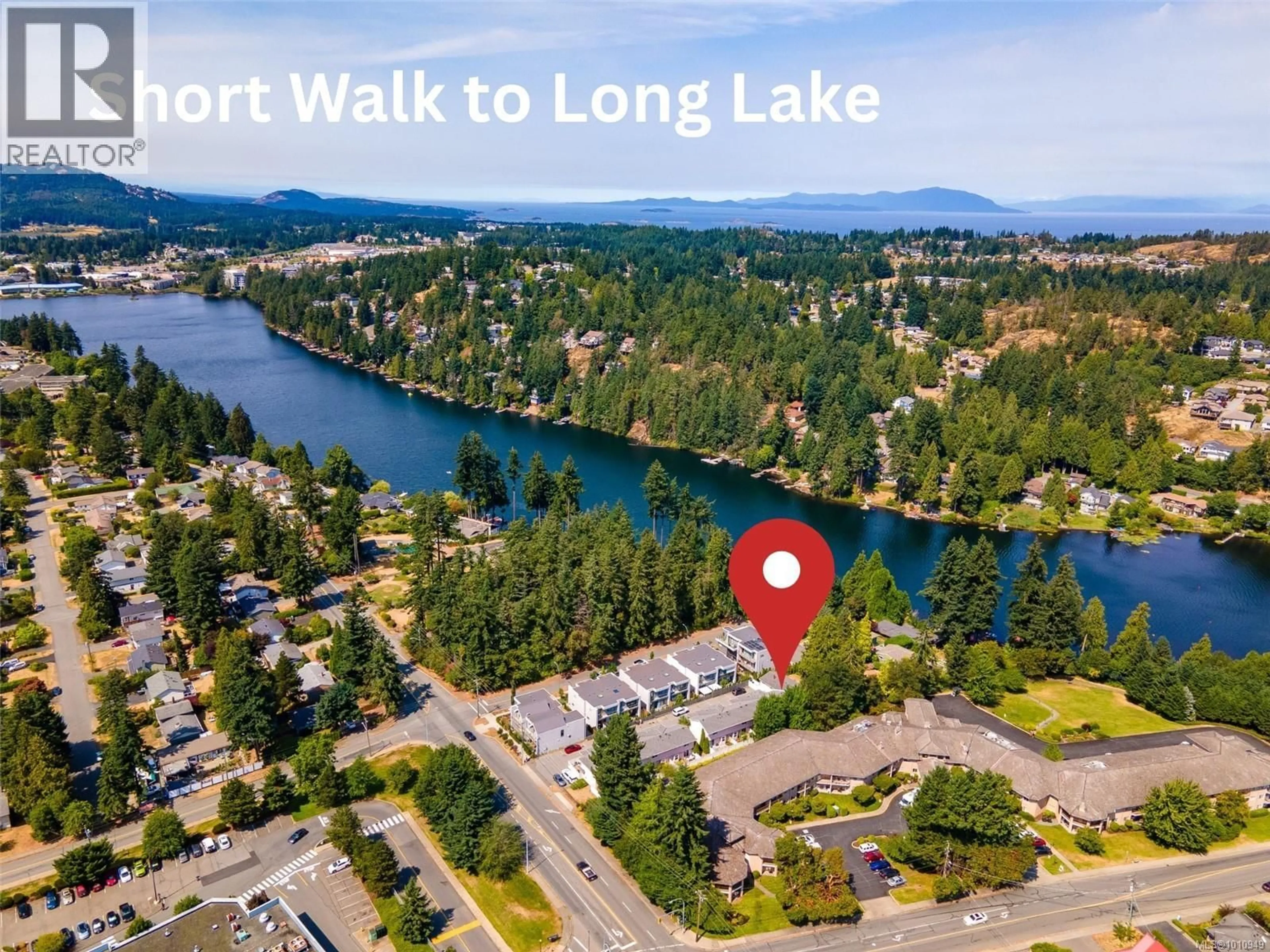 A pic from outside/outdoor area/front of a property/back of a property/a pic from drone, water/lake/river/ocean view for 6 - 3570 NORWELL DRIVE, Nanaimo British Columbia V9T1X6