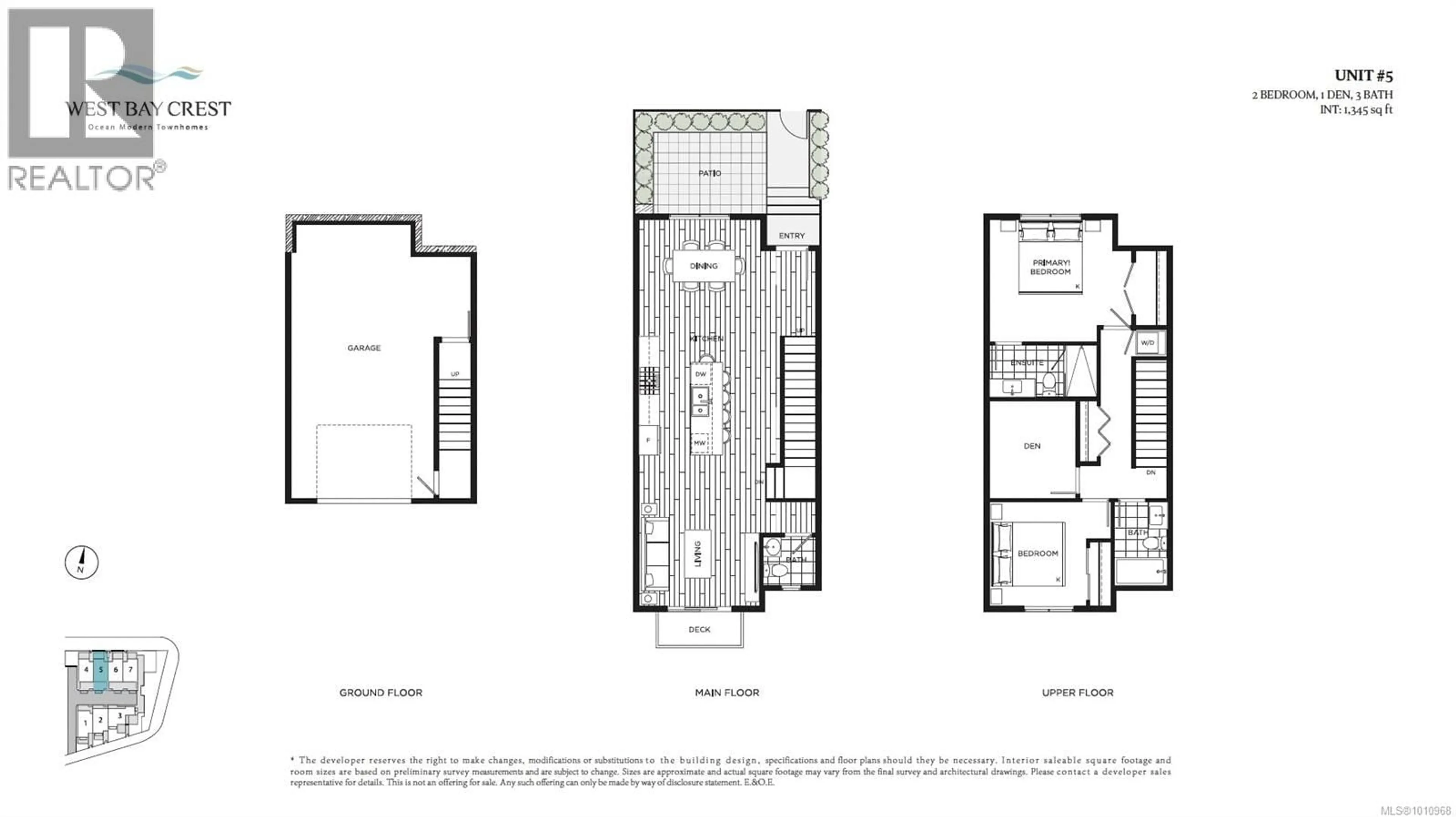 Floor plan for 5 - 820 DUNSMUIR ROAD, Esquimalt British Columbia V9A5B7