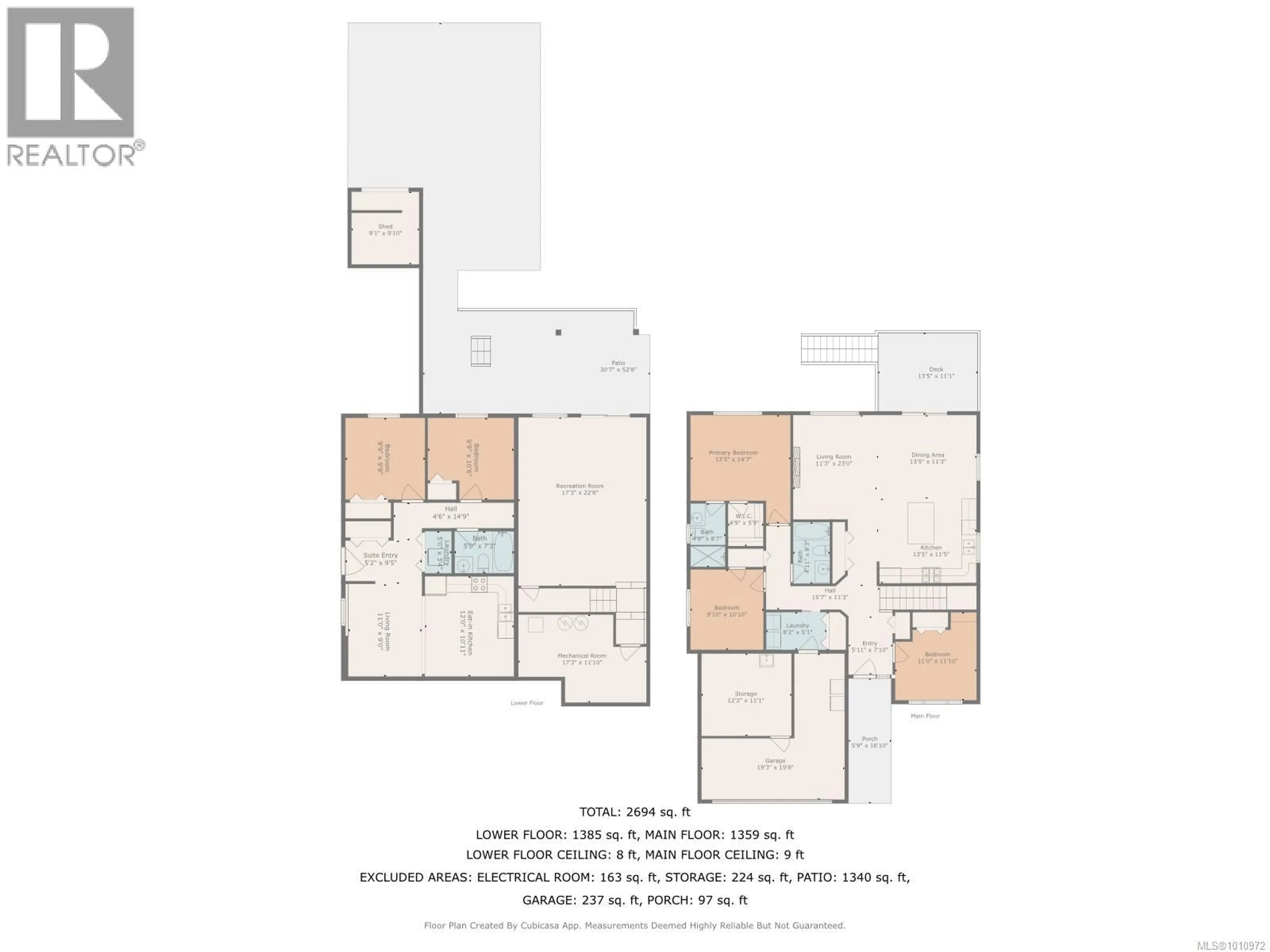 Floor plan for 370 CORDAN STREET, Nanaimo British Columbia V9R0H9