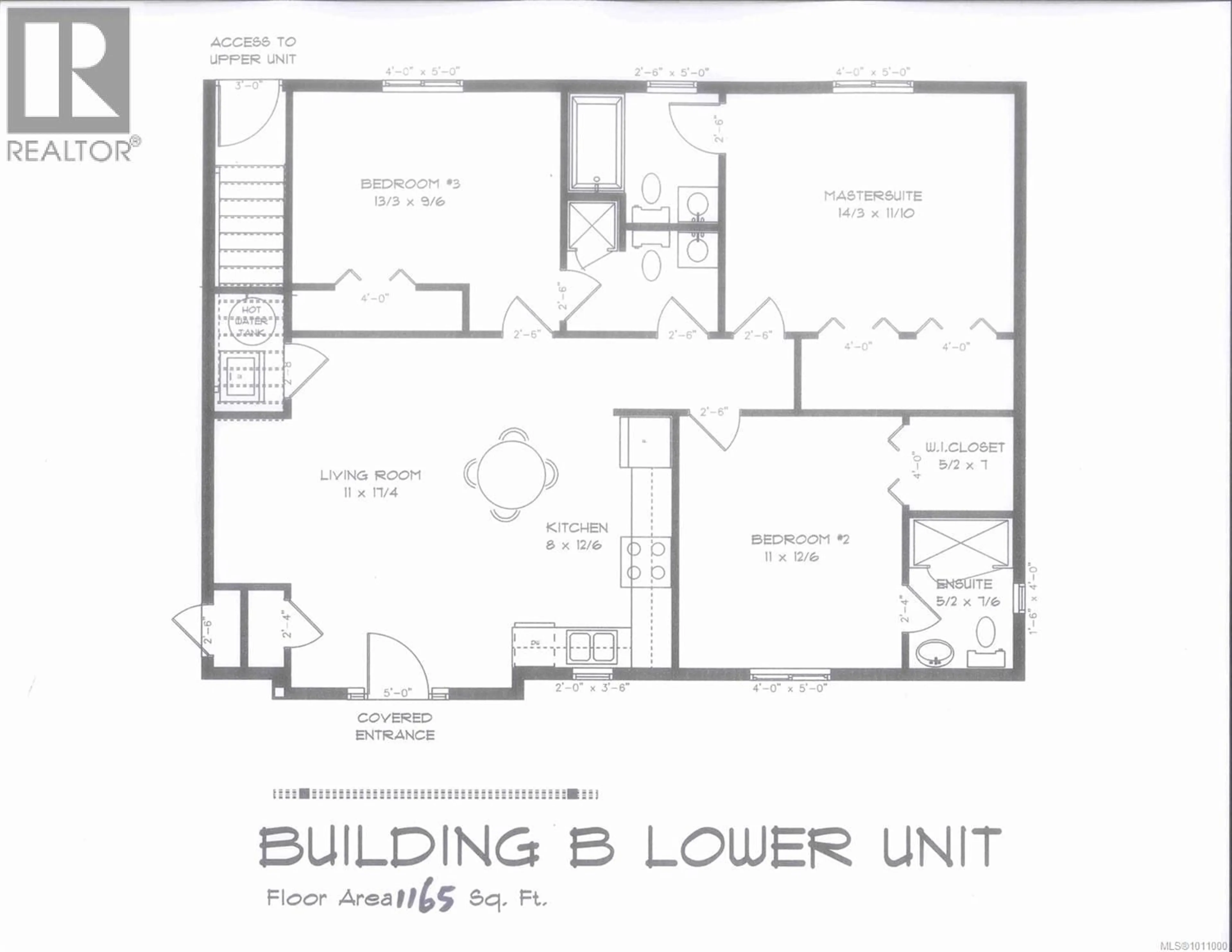 Floor plan for SL3 - 2190 JINGLE POT ROAD, Nanaimo British Columbia V9R6J2