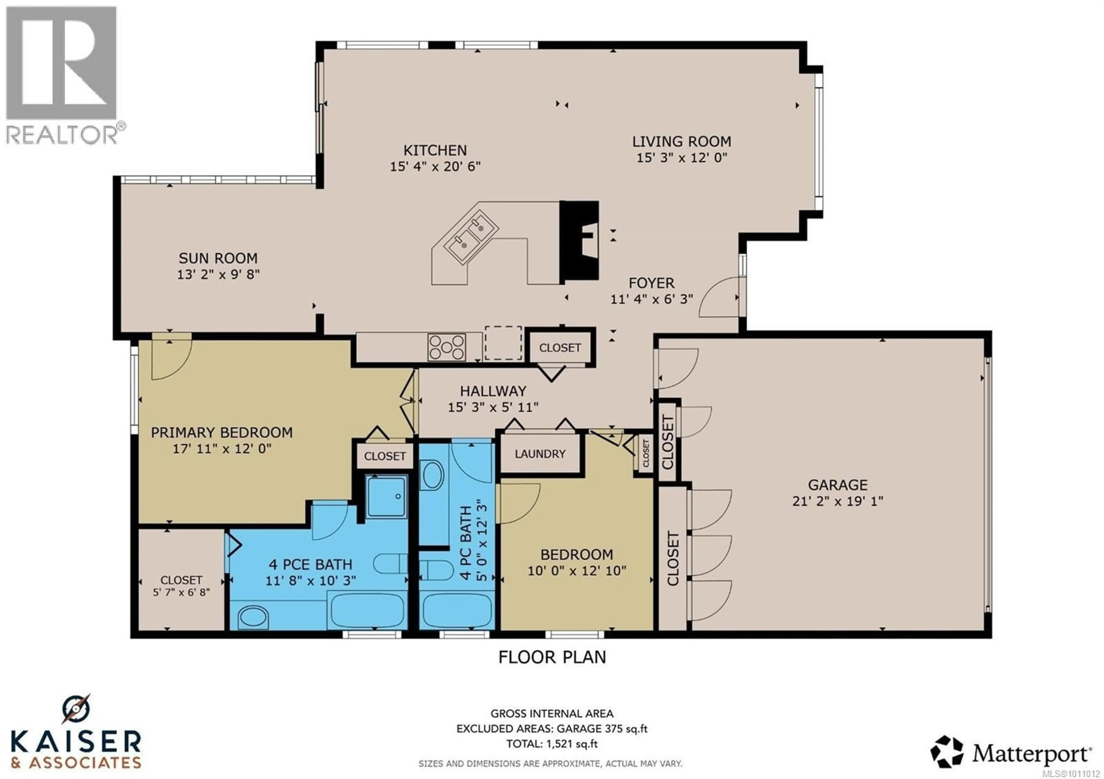 Floor plan for 3697 ARBUTUS DRIVE NORTH, Cobble Hill British Columbia V0R1L1