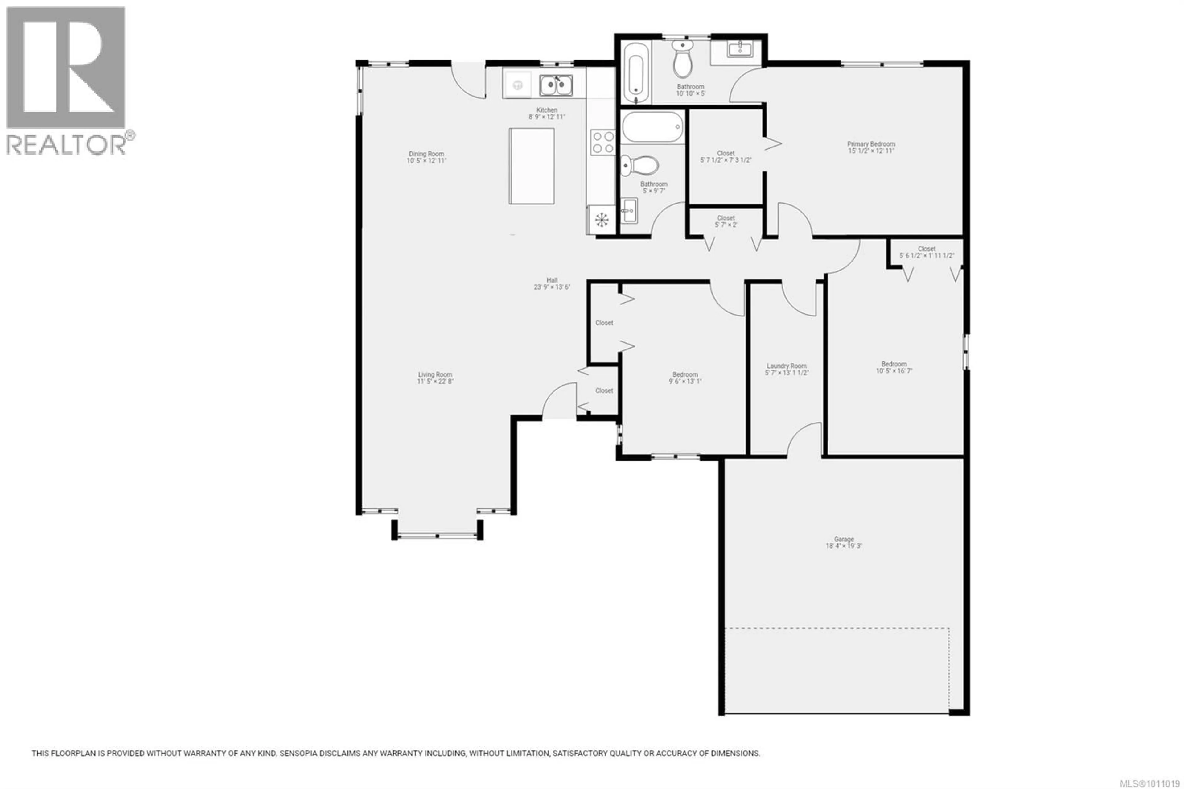 Floor plan for 1040 CORDERO CRESCENT, Campbell River British Columbia V9H0B7
