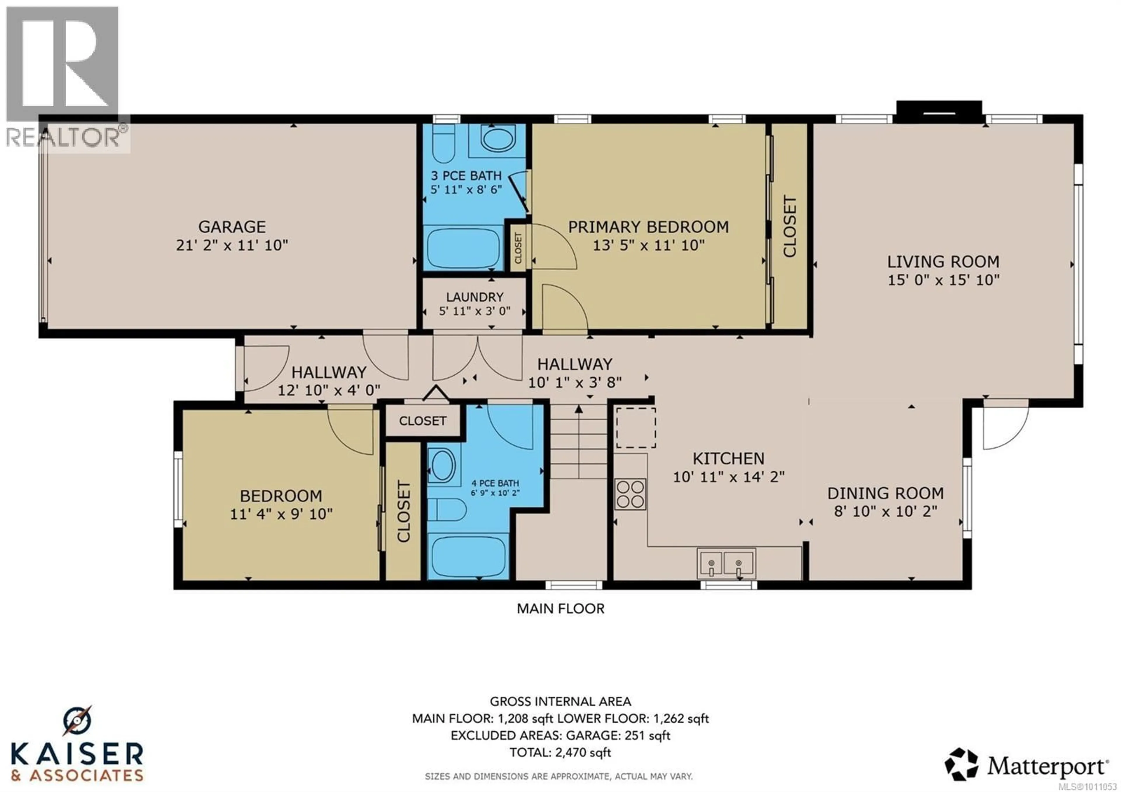 Floor plan for 239 EDGEWOOD CRESCENT, Duncan British Columbia V9L0G6