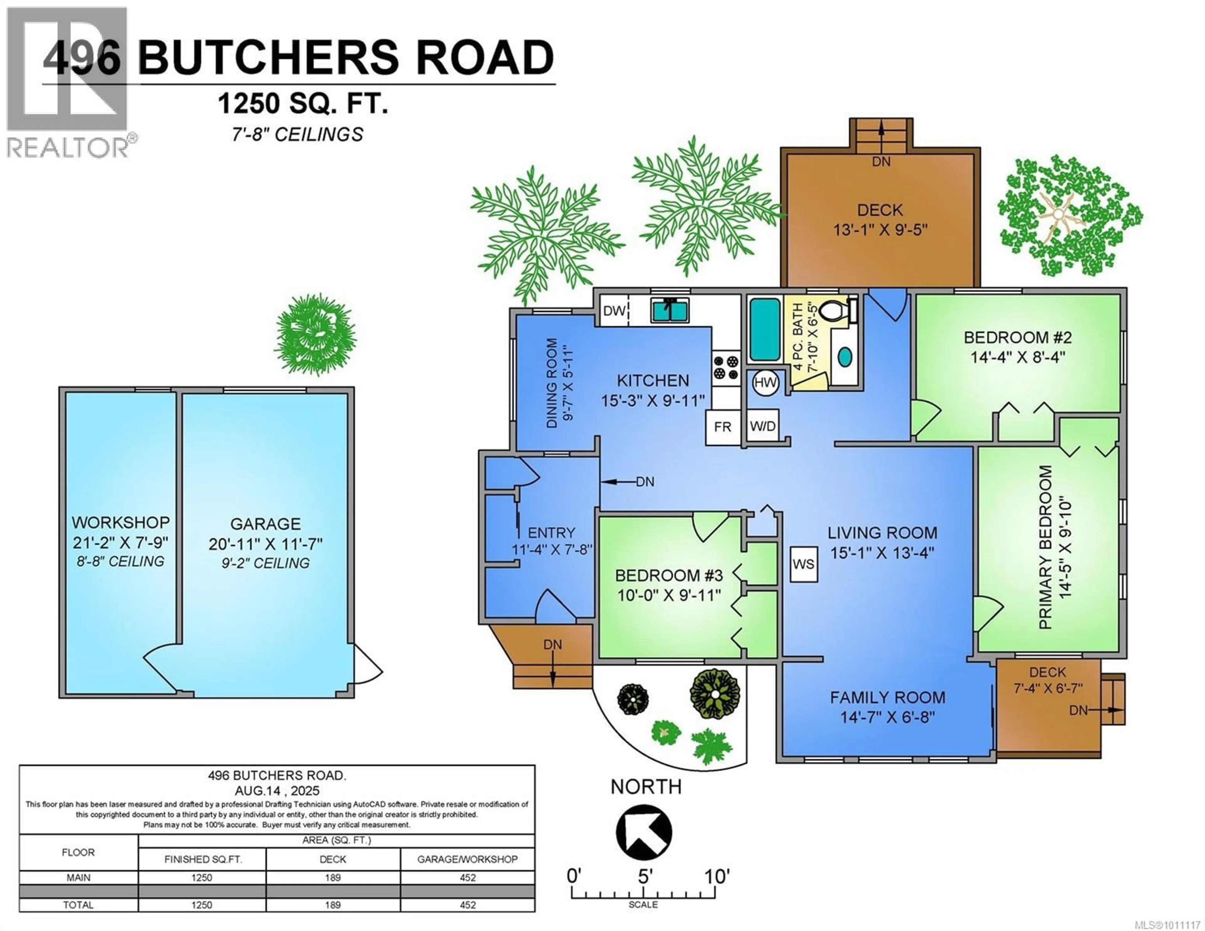 Floor plan for 496 BUTCHERS ROAD, Comox British Columbia V9M3W6