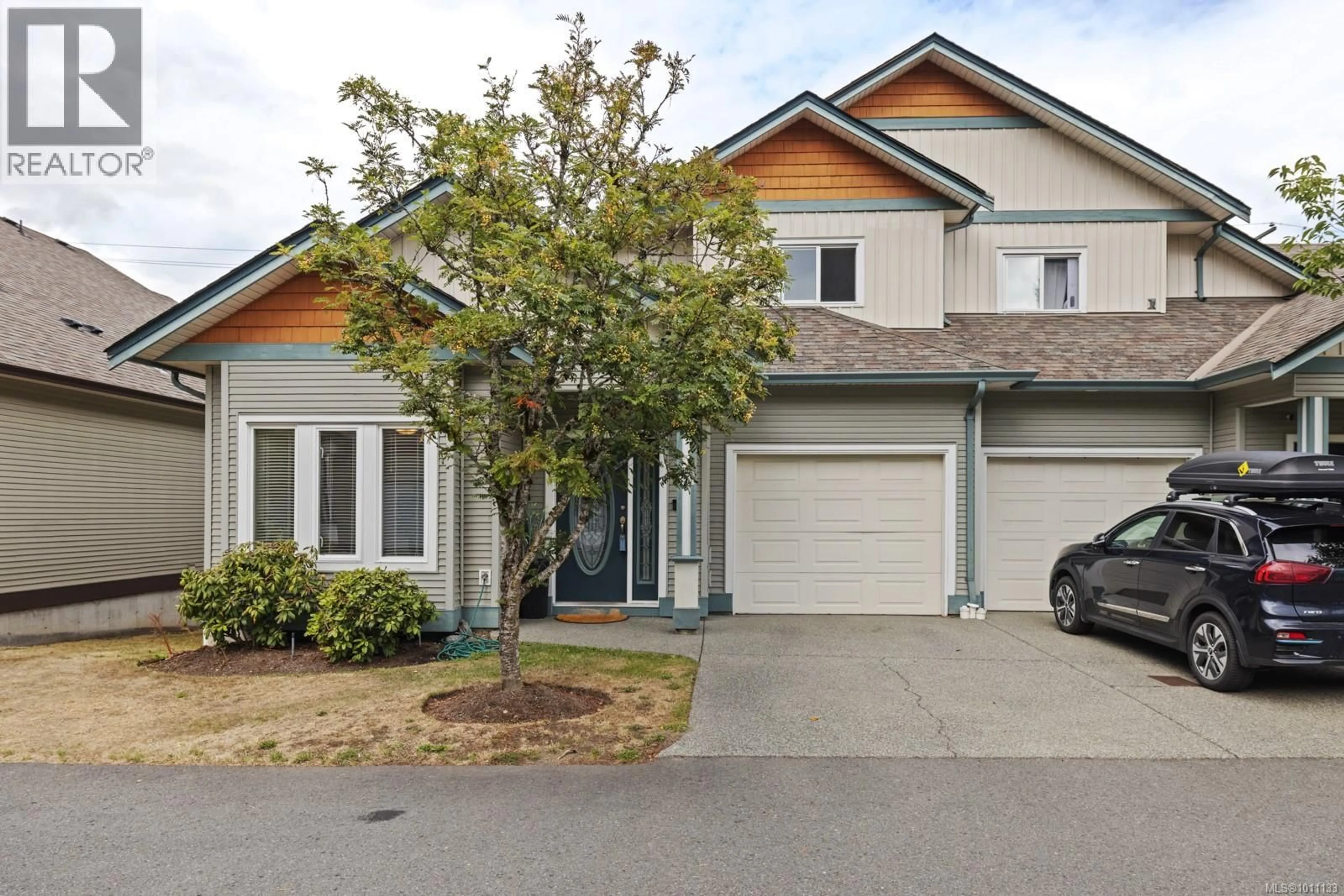 Home with vinyl exterior material, street for 7 - 6078 TRUESDALE STREET, Duncan British Columbia V9L0B4