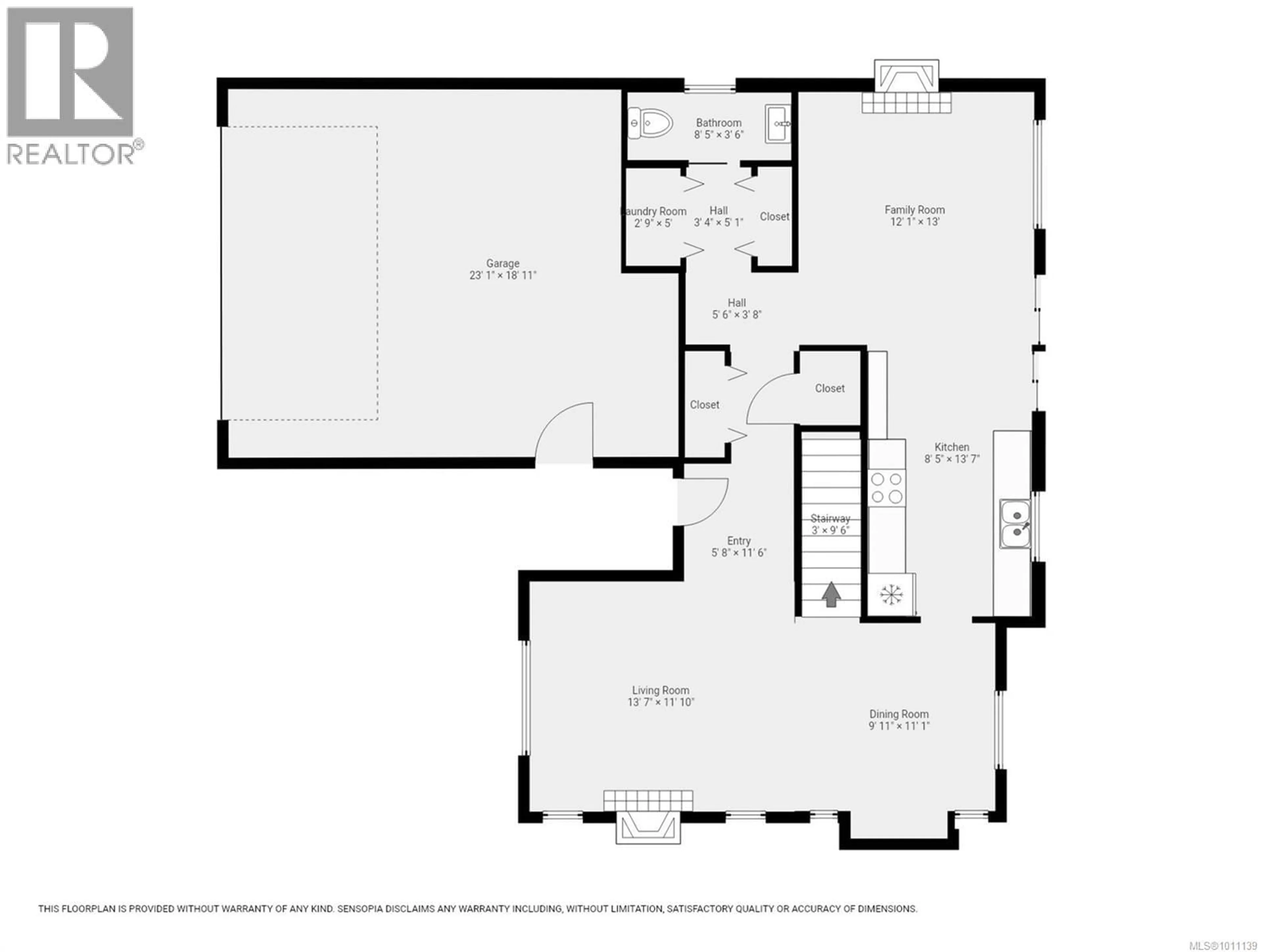 Floor plan for 1260 GAZELLE ROAD, Campbell River British Columbia V9W7C2
