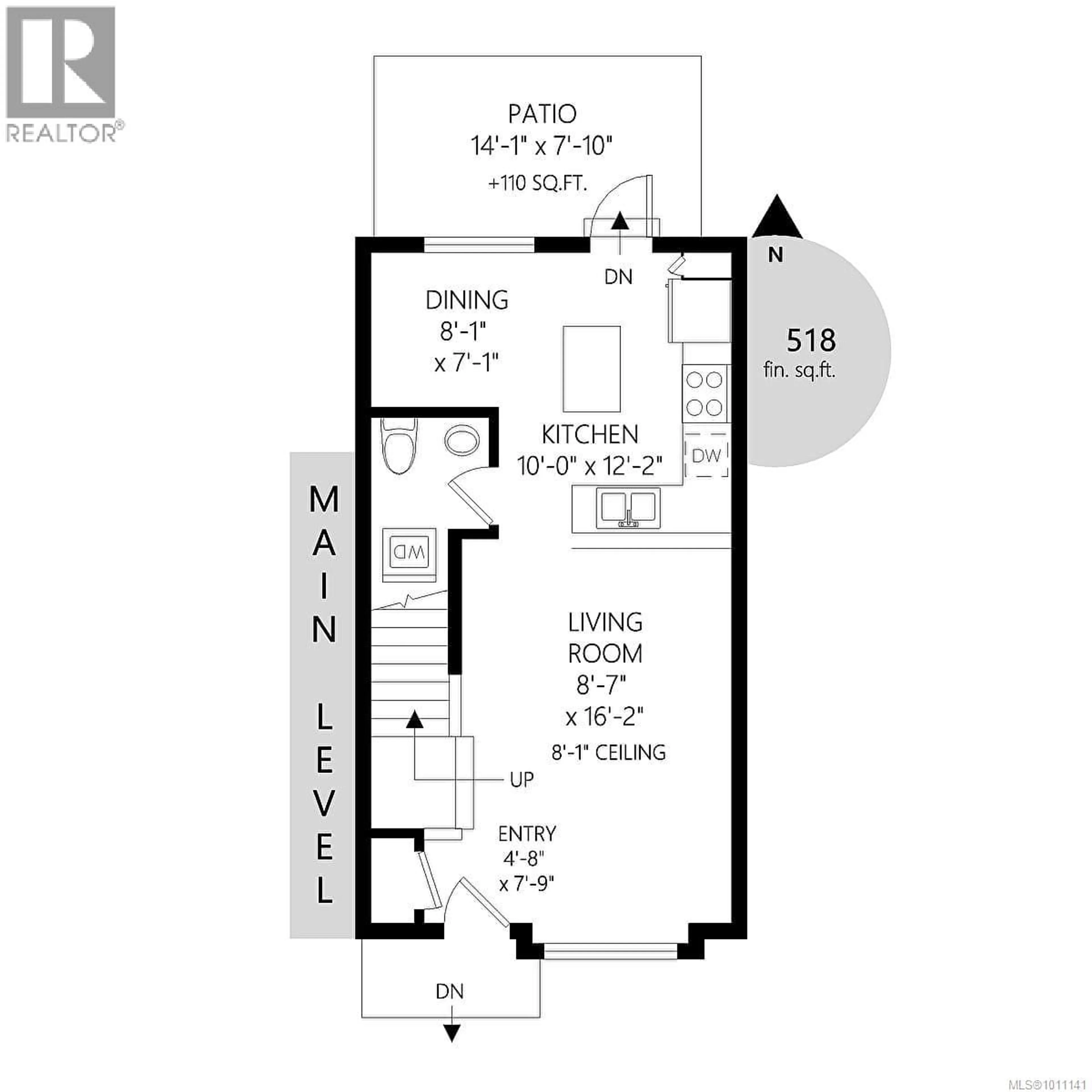 Floor plan for 13 - 2529 ALEXANDER STREET, Duncan British Columbia V9L2W8