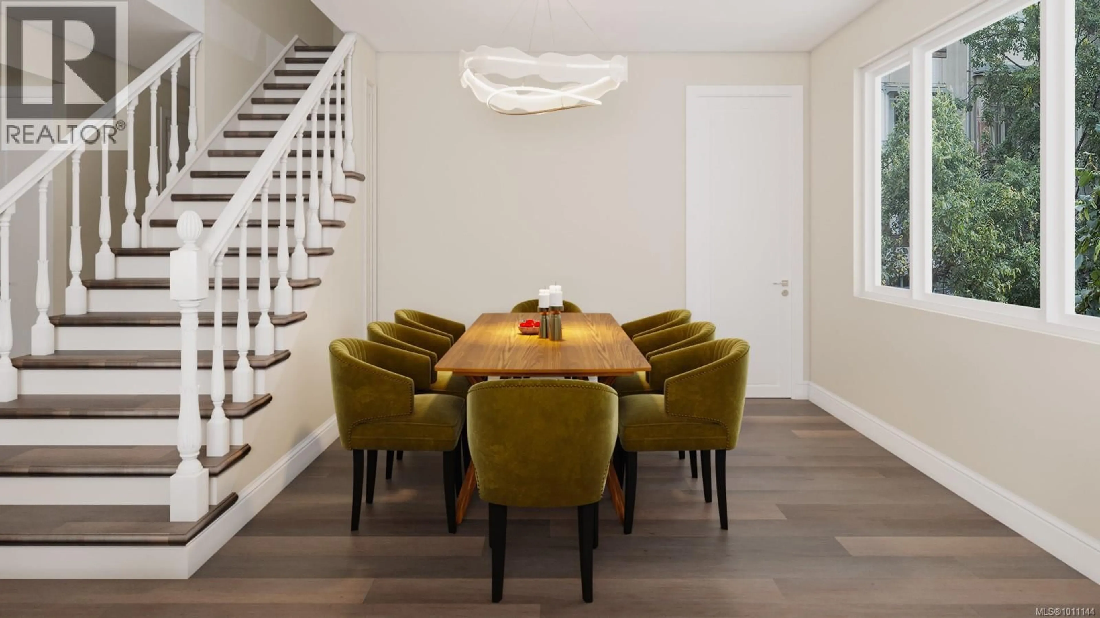 Dining room, wood/laminate floor for 276 TAL ROAD, Lake Cowichan British Columbia V0R2G0