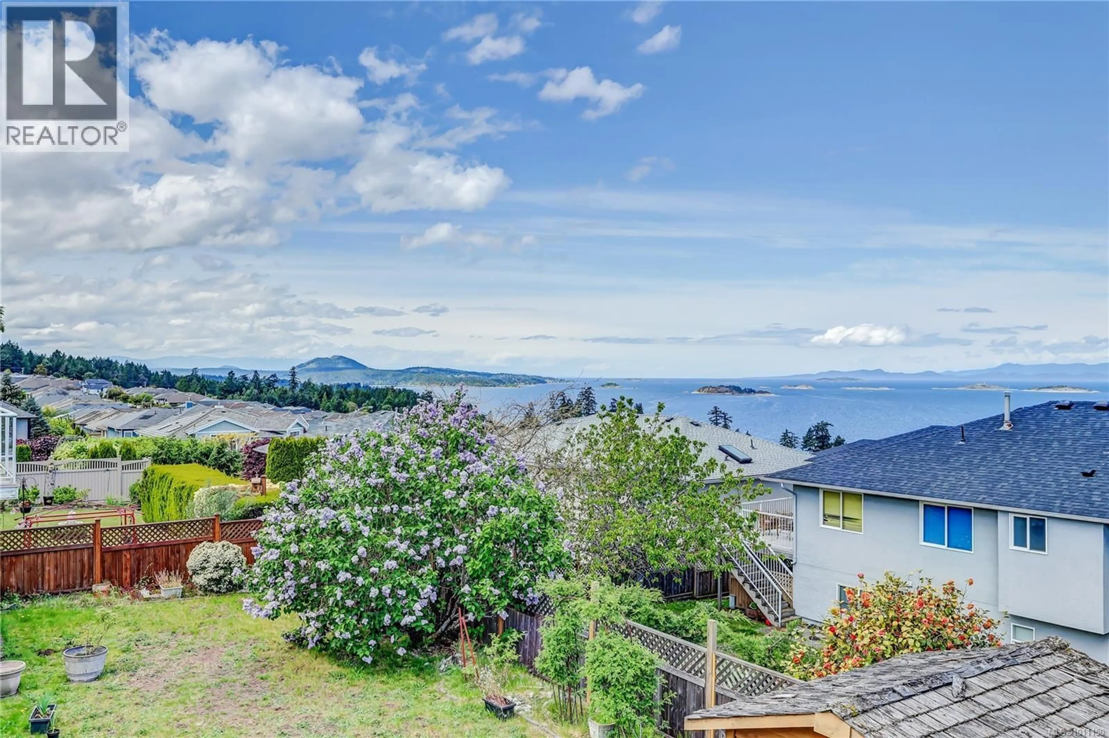 A pic from outside/outdoor area/front of a property/back of a property/a pic from drone, water/lake/river/ocean view for 6465 LASALLE ROAD, Nanaimo British Columbia V9V1P3