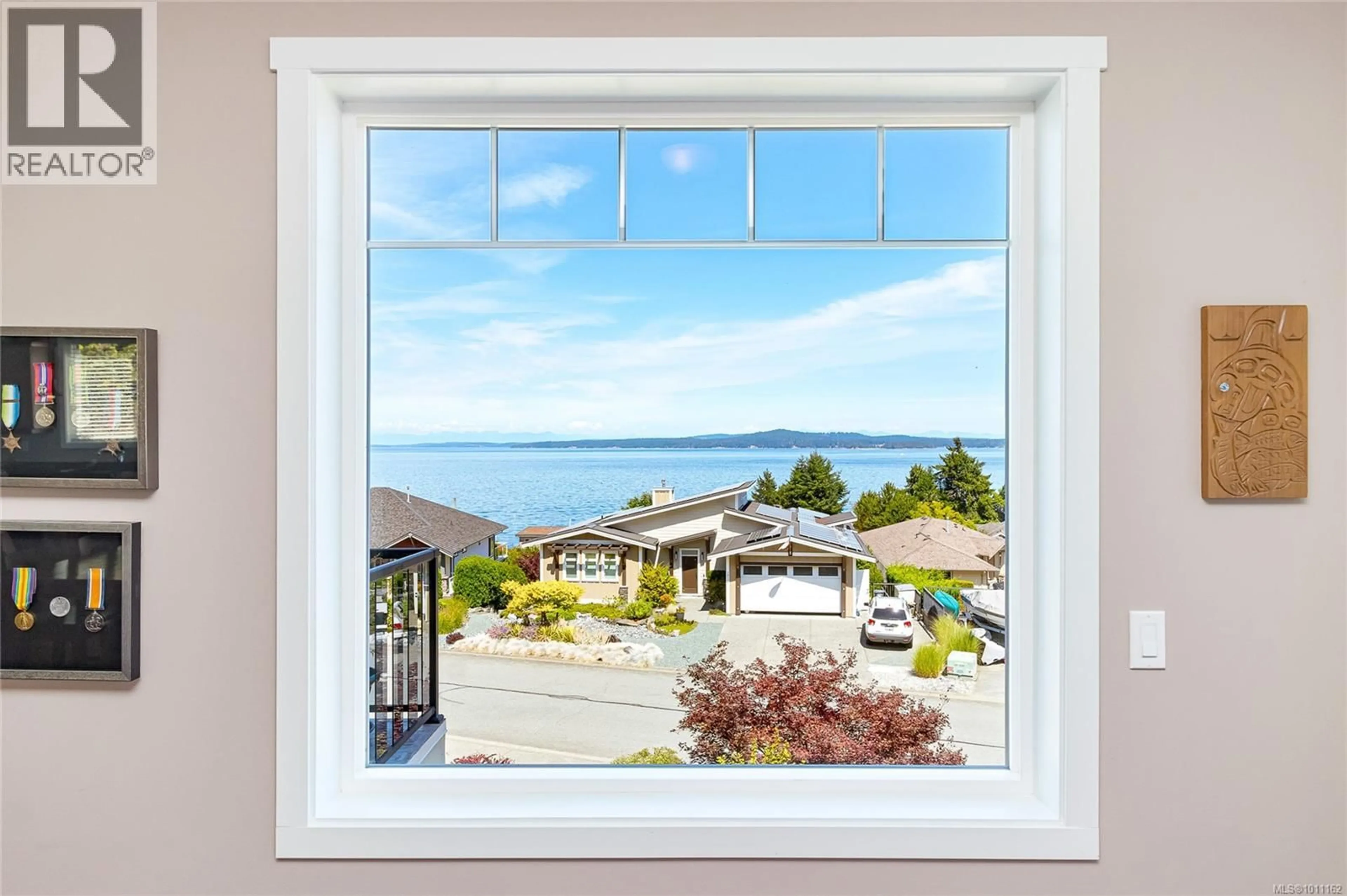 Home with vinyl exterior material, water/lake/river/ocean view for 10120 ORCA VIEW TERRACE, Chemainus British Columbia V0R1K2