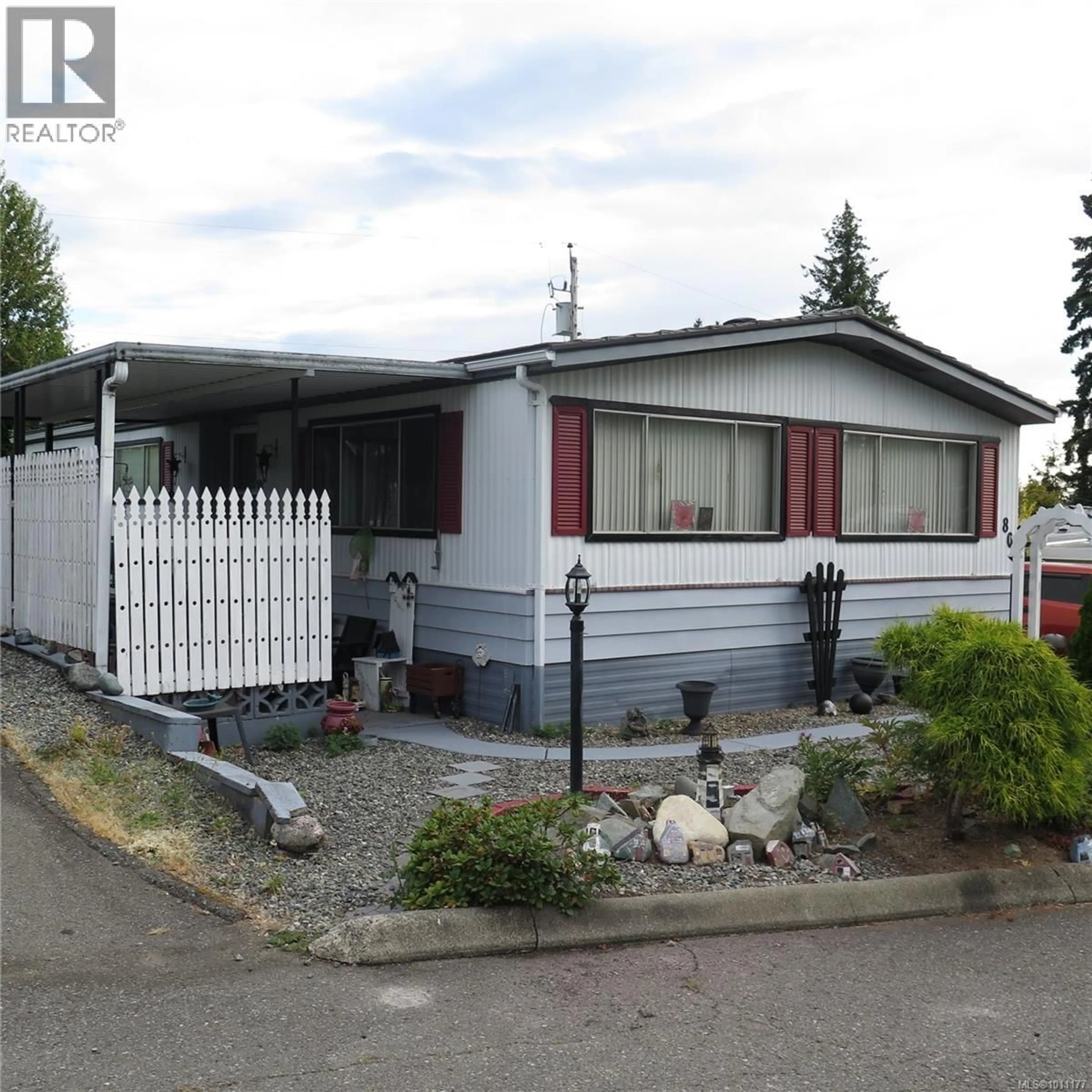 Home with vinyl exterior material, street for 80 - 10980 WESTDOWNE ROAD, Ladysmith British Columbia V9X1X4